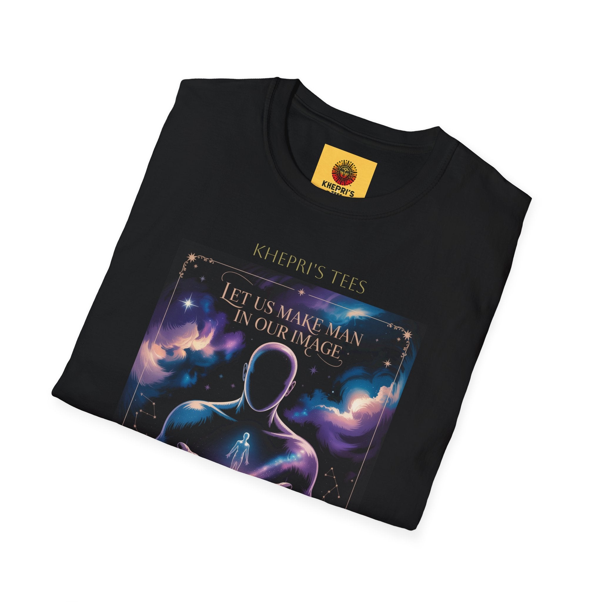 Genesis 1:26 Spiritual Science T-Shirt — Let US Make Man in OUR Image