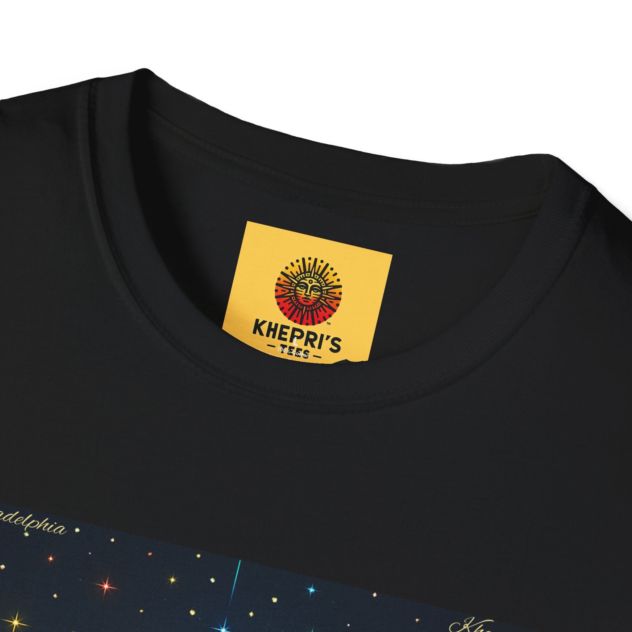 The Kingdom of God Chakra Design | Luke 17:21 | Spiritual Unisex T-Shirt | Comfortable Graphic Tee for Meditation, Yoga, Spirituality, Gifts