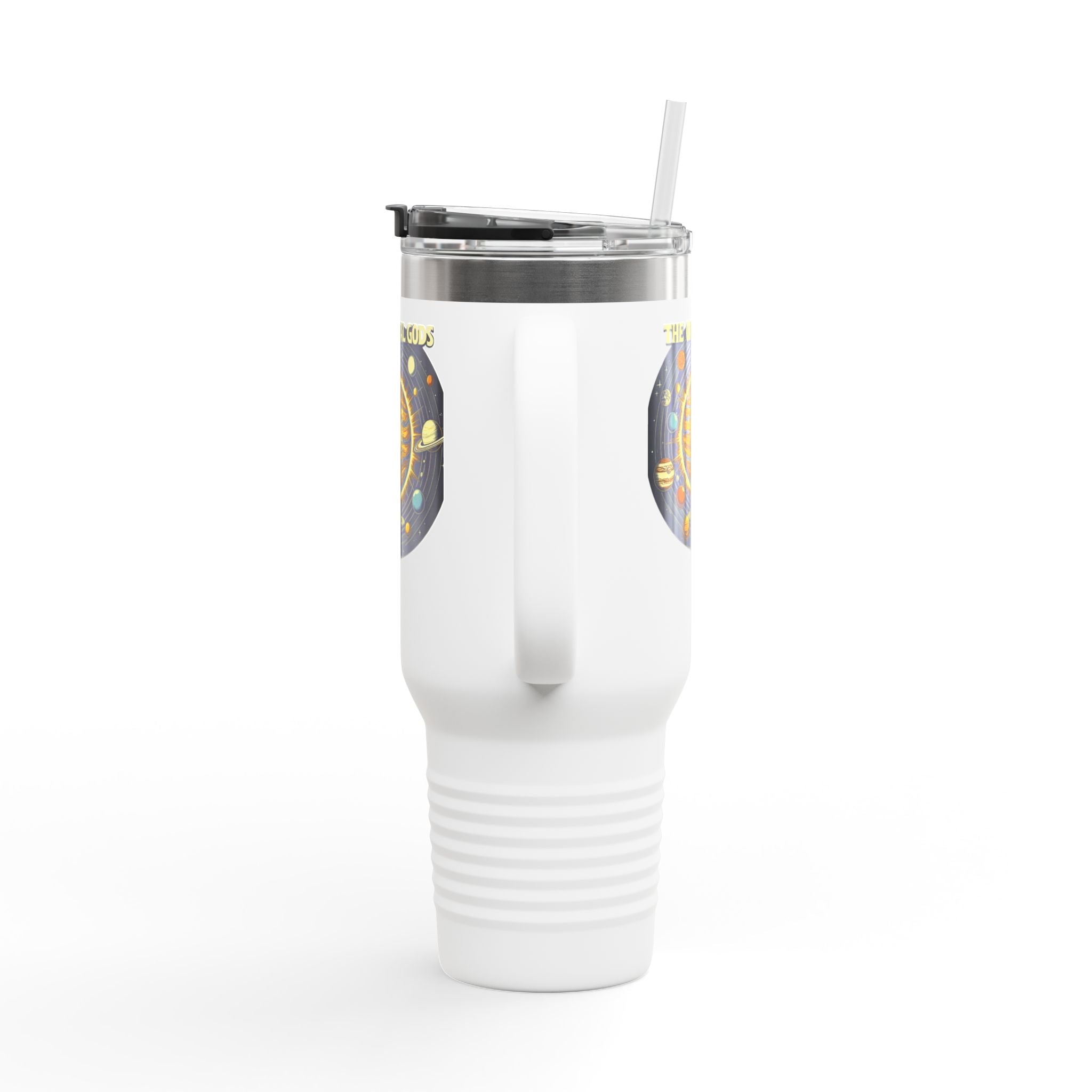 "The Original Gods" 40oz Insulated Travel Mug —Solar System Design