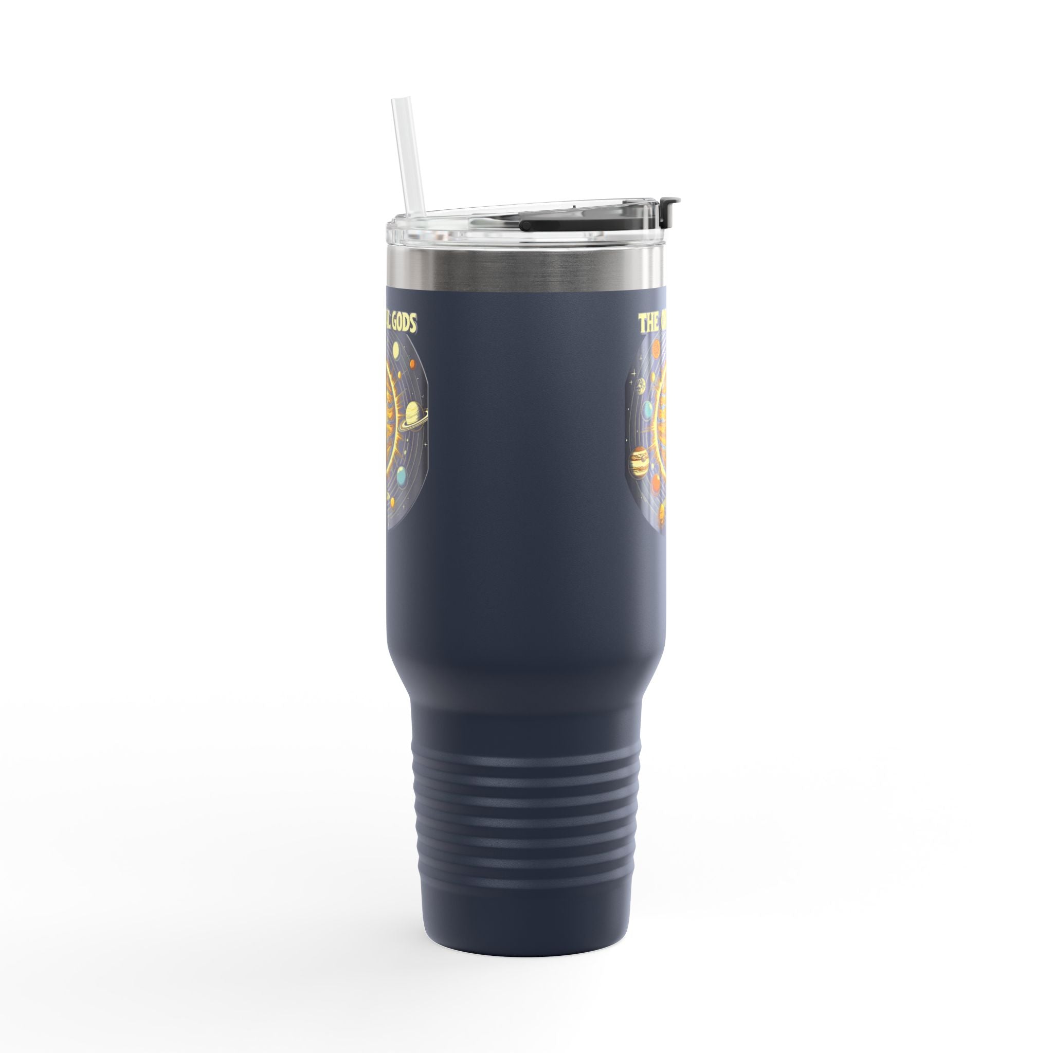"The Original Gods" 40oz Insulated Travel Mug —Solar System Design