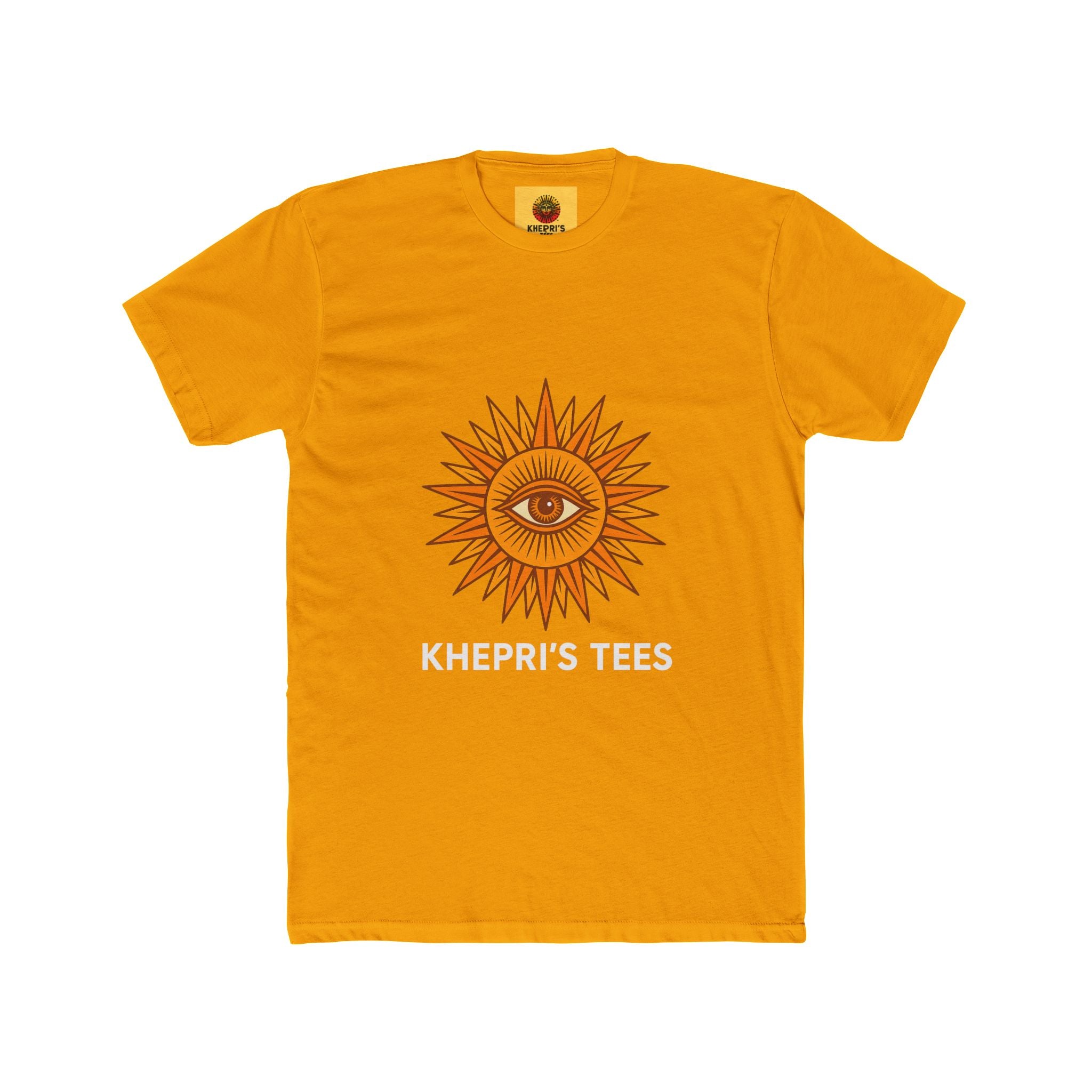 Third Eye Sun Tee — Spiritual Third-Eye Graphic Cotton T-Shirt