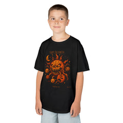 Kids Tee - Sun Halloween Monster in Space Design