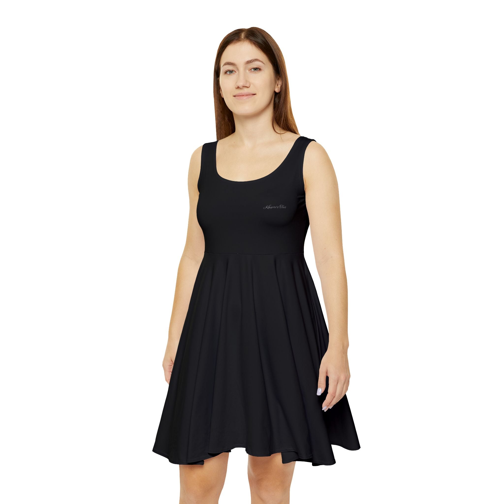 Jane (Black)-Women's Skater Dress