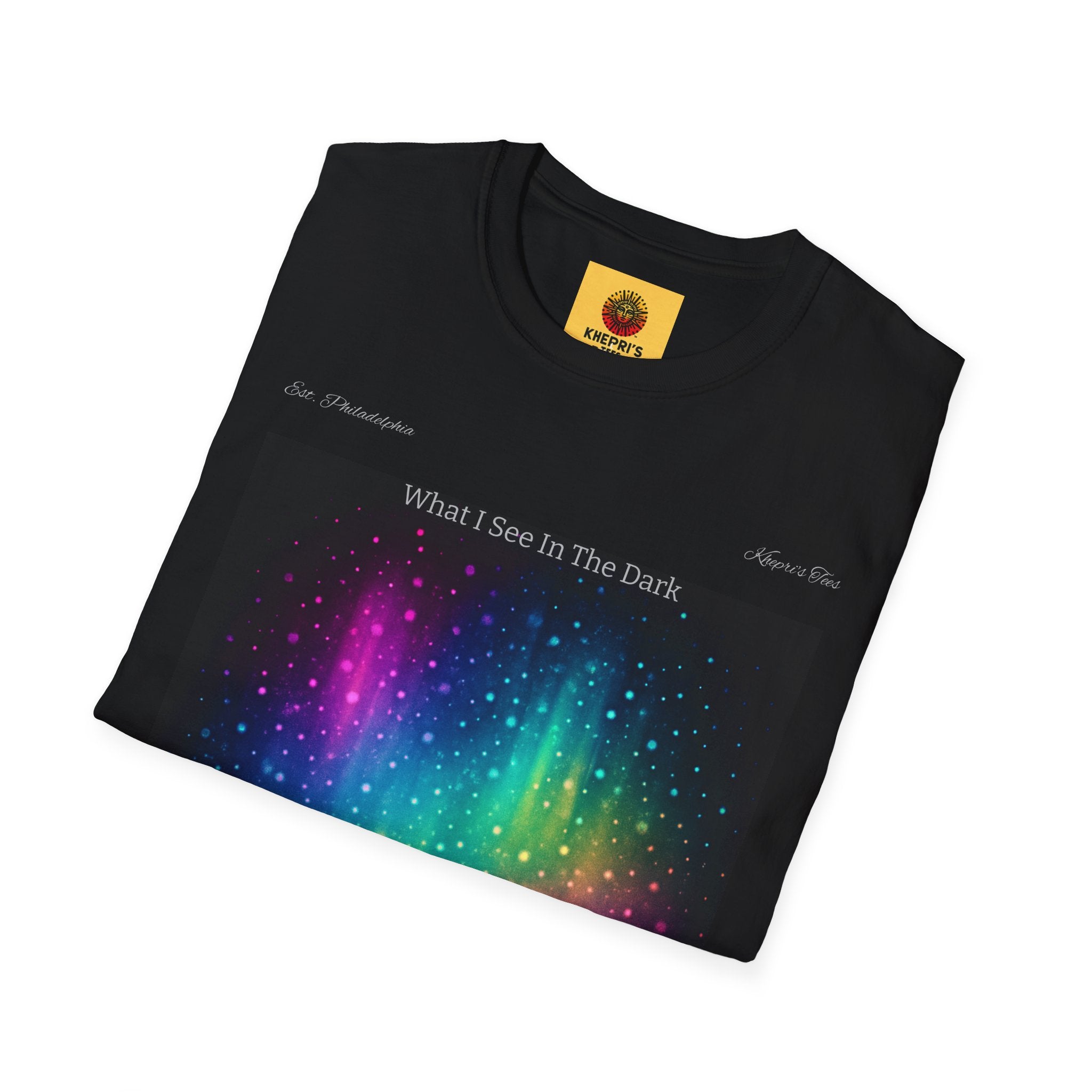 Spiritual Visual Snow T-Shirt — 'Seeing Through the Veil' Awareness Tee