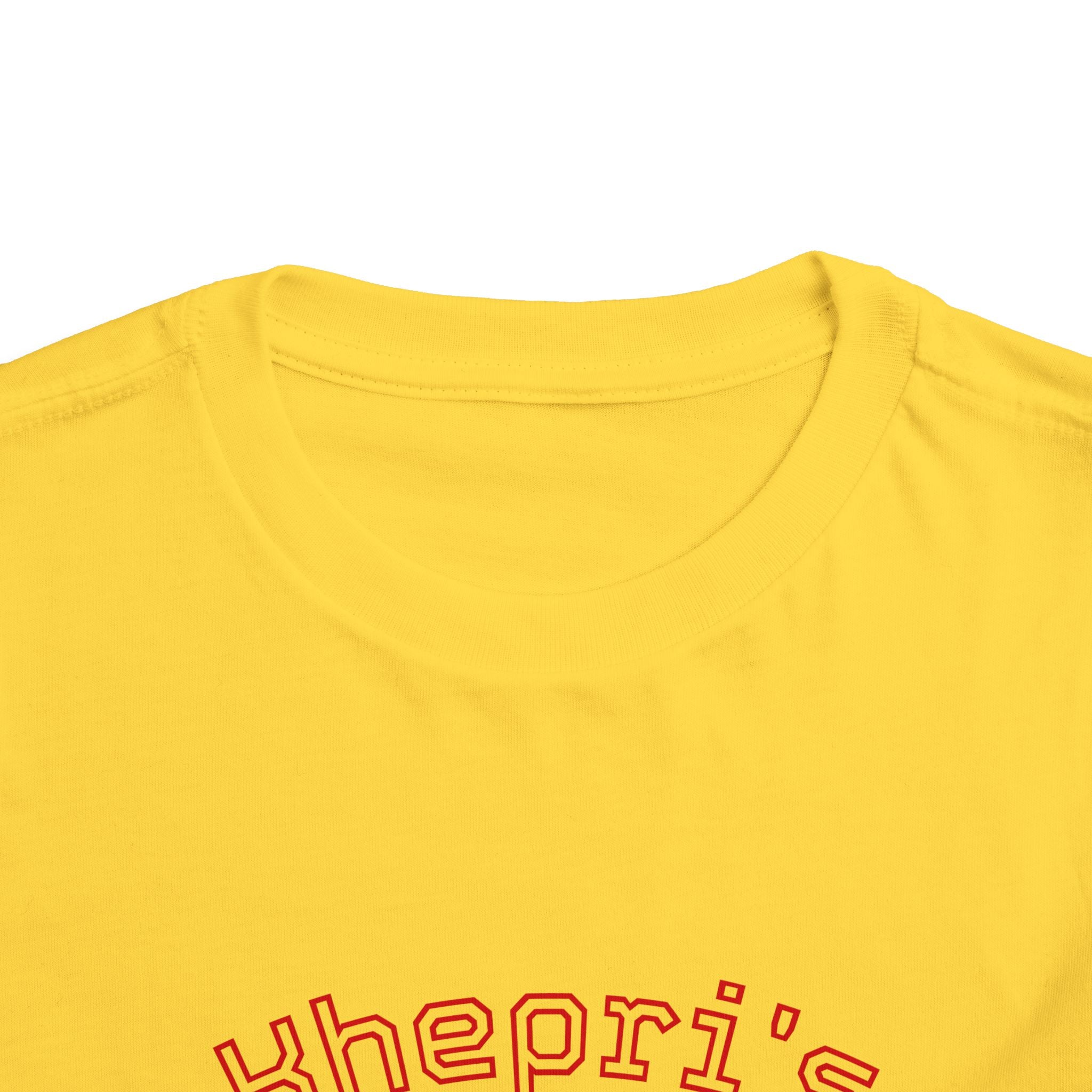 Kid's Khepri's  K Tee Toddler T-Shirt, Fun Playwear for Kids, Birthday Gift, Cute Casual Top, Summer Outfit