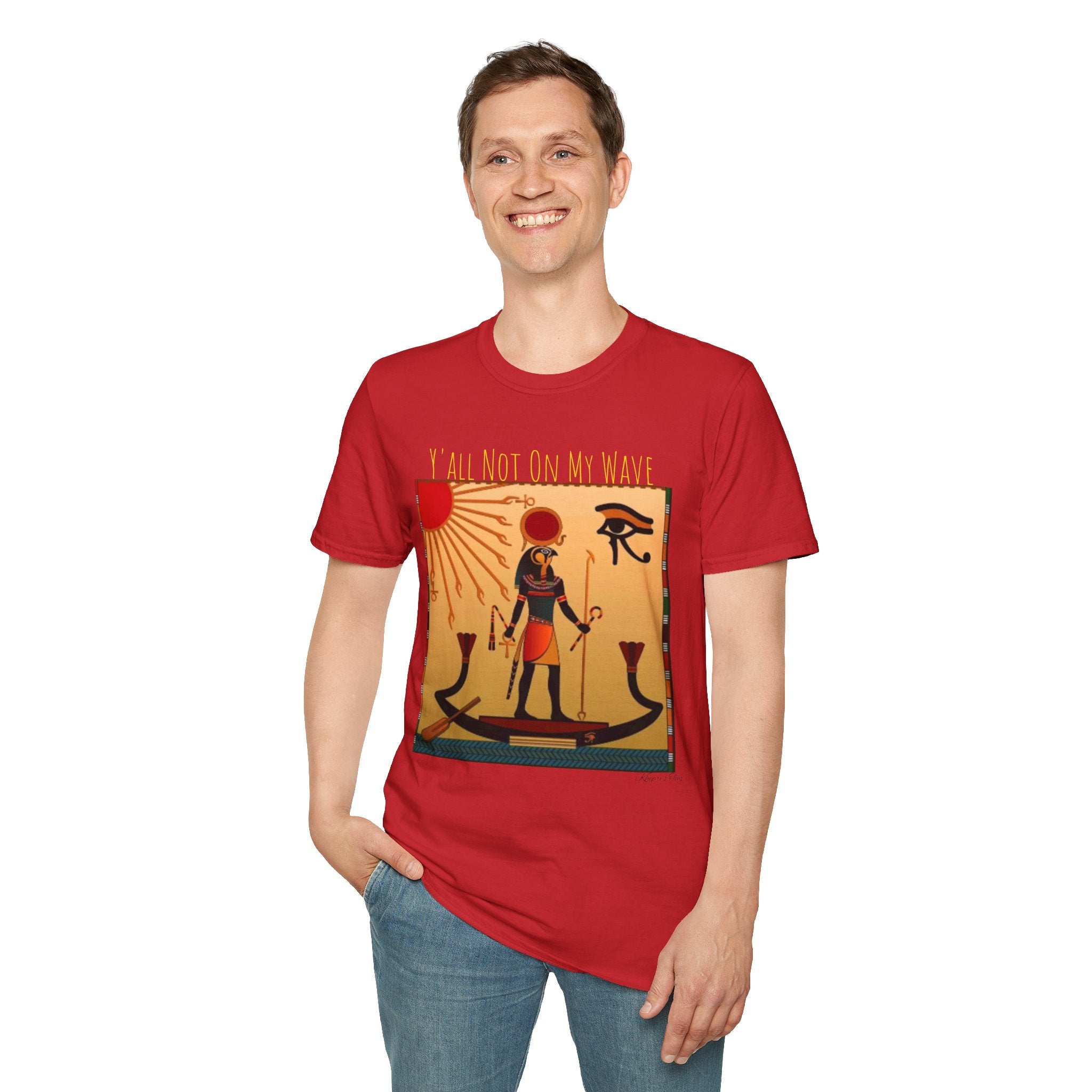 Y'all Not On My Wave-Unisex Soft style T-Shirt