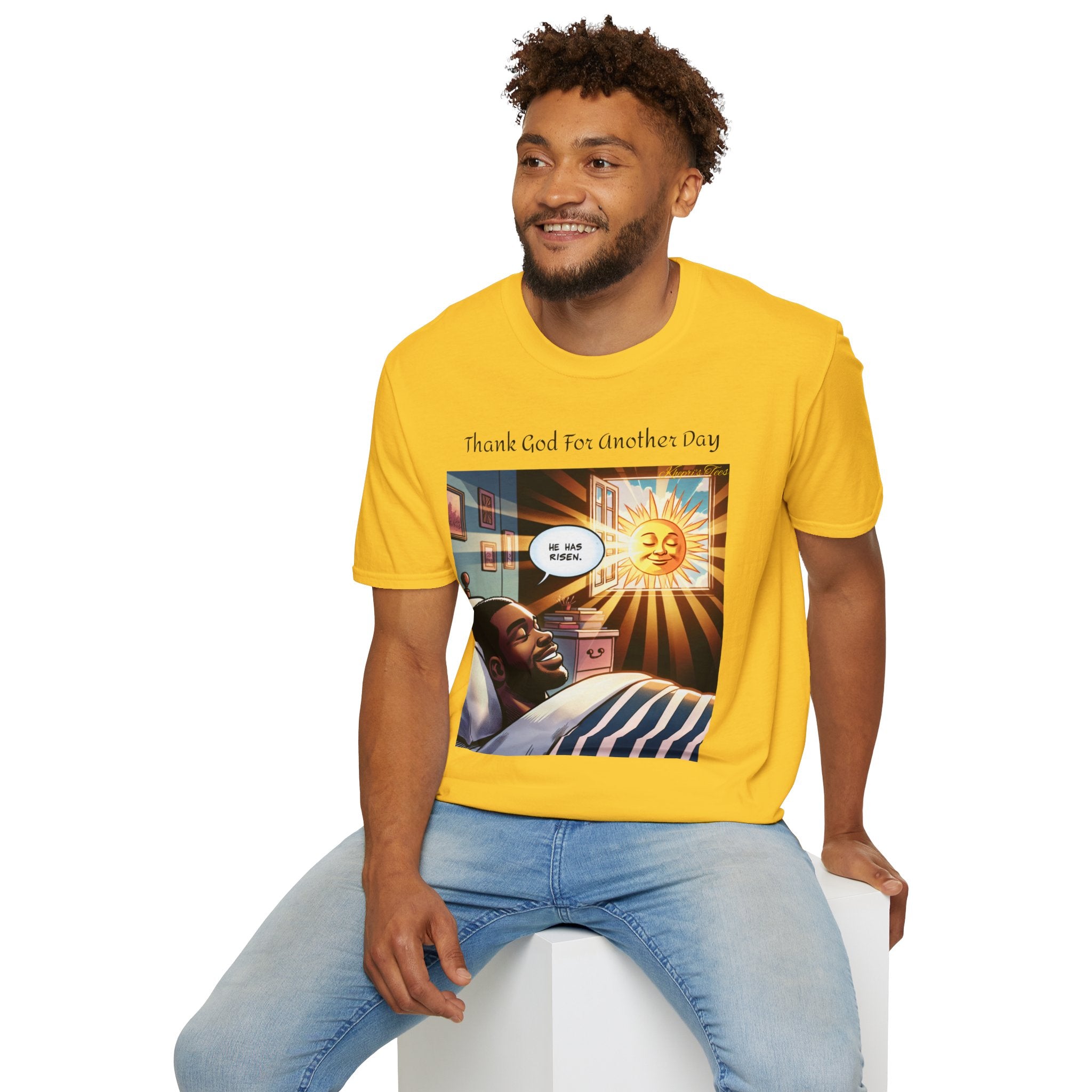 He Has Risen-Unisex Softstyle T-Shirt