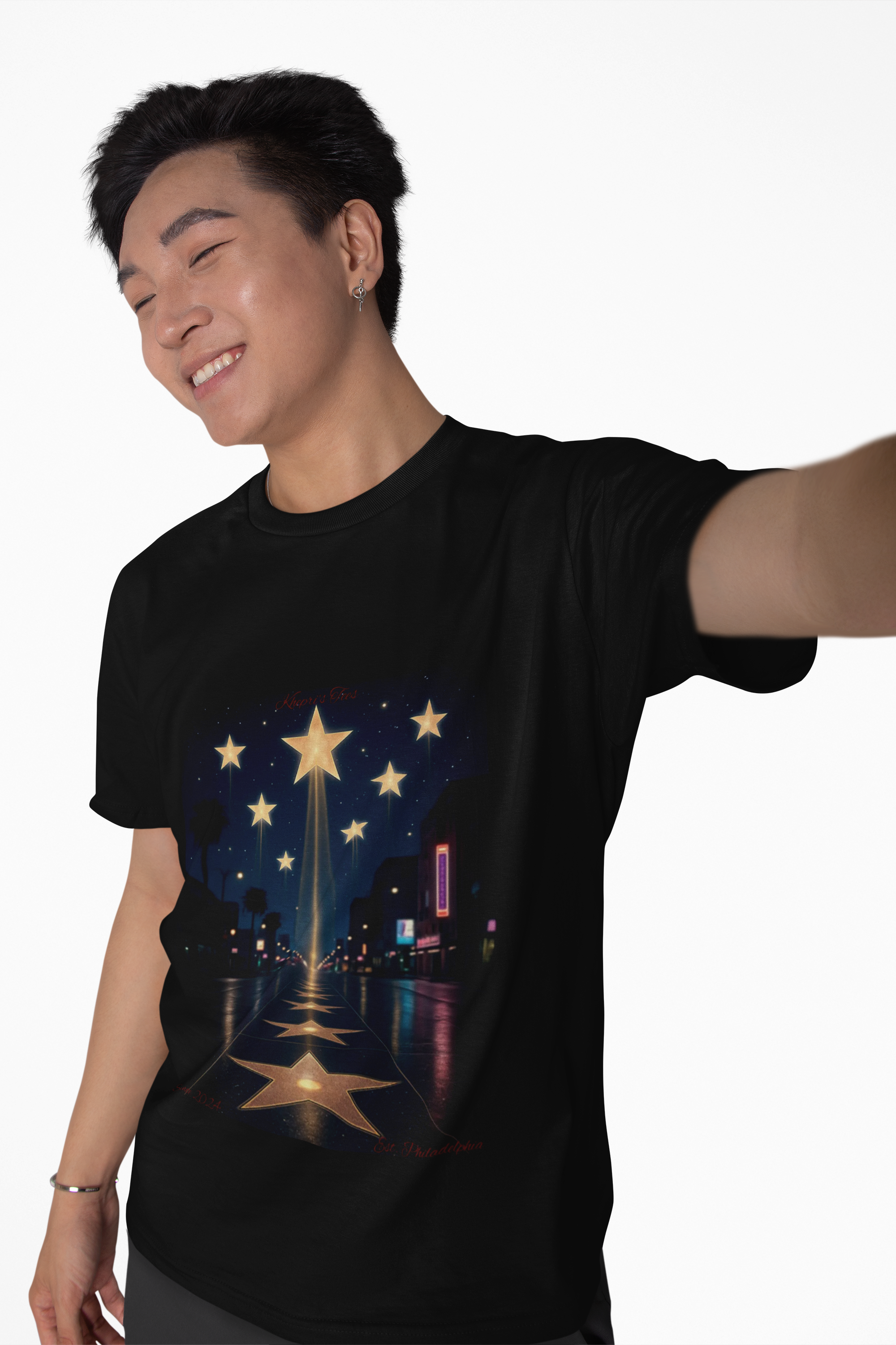 Incarnate Stars  T-Shirt, Casual Tee, Graphic T-Shirt, Gift for Him/Her, Festive Apparel, Birthday, Holiday