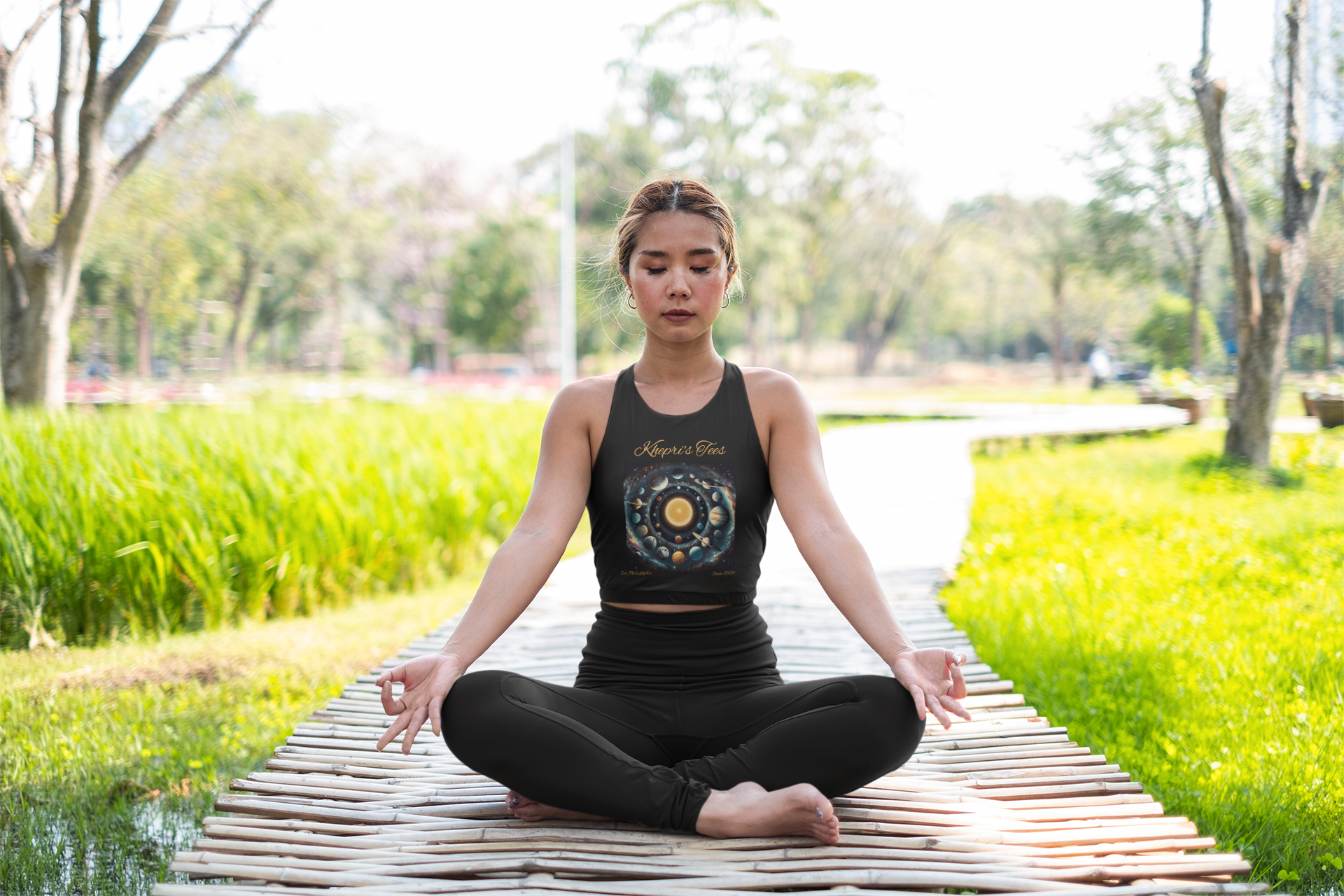 Soular System Racerback Tank