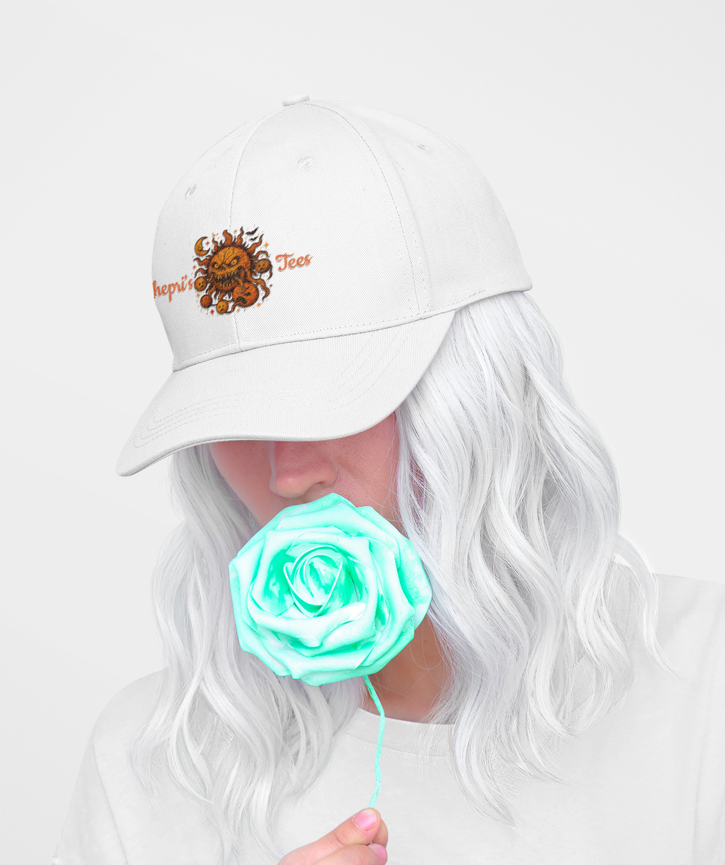 KT Monster Sun Hat-Flat Bill Cap (Embroidery)