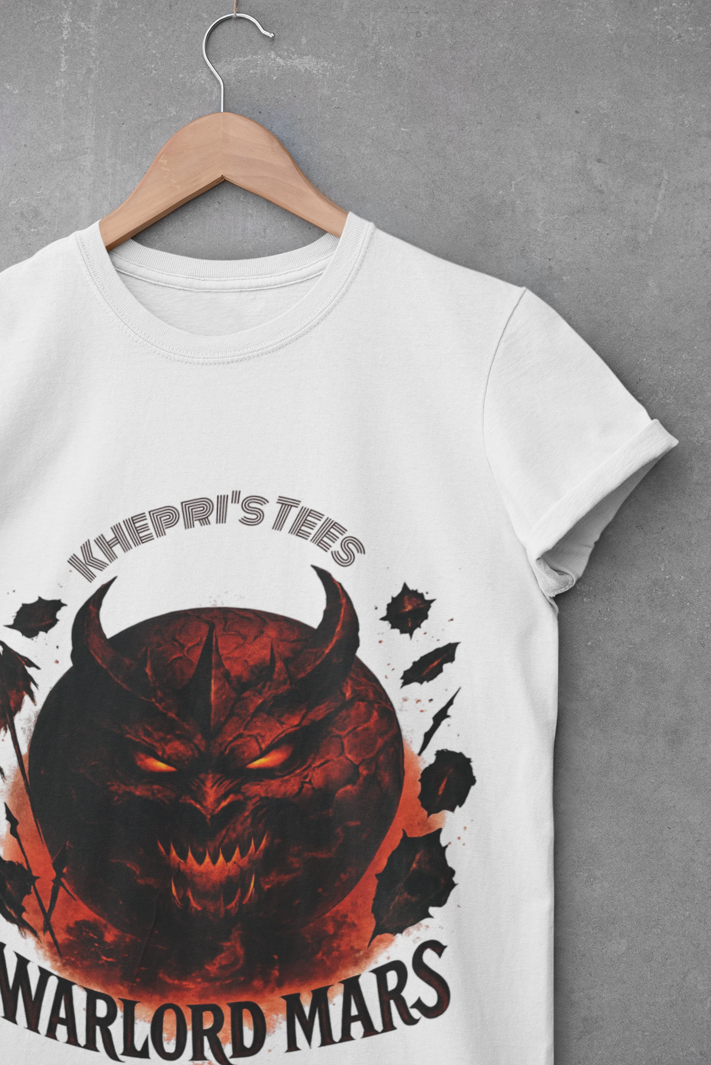 Kids Graphic Tee - Warlord Mars, Cool Kids T-Shirt, Unique Children's Apparel, Perfect for Birthdays, Casual Wear, Halloween