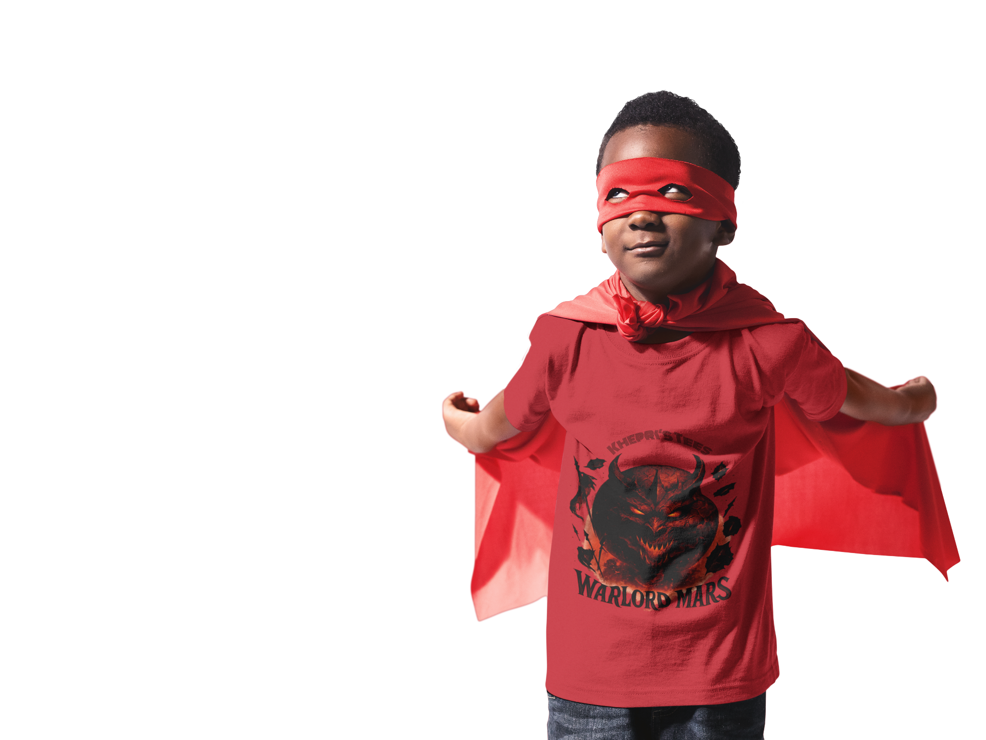 Kids Graphic Tee - Warlord Mars, Cool Kids T-Shirt, Unique Children's Apparel, Perfect for Birthdays, Casual Wear, Halloween