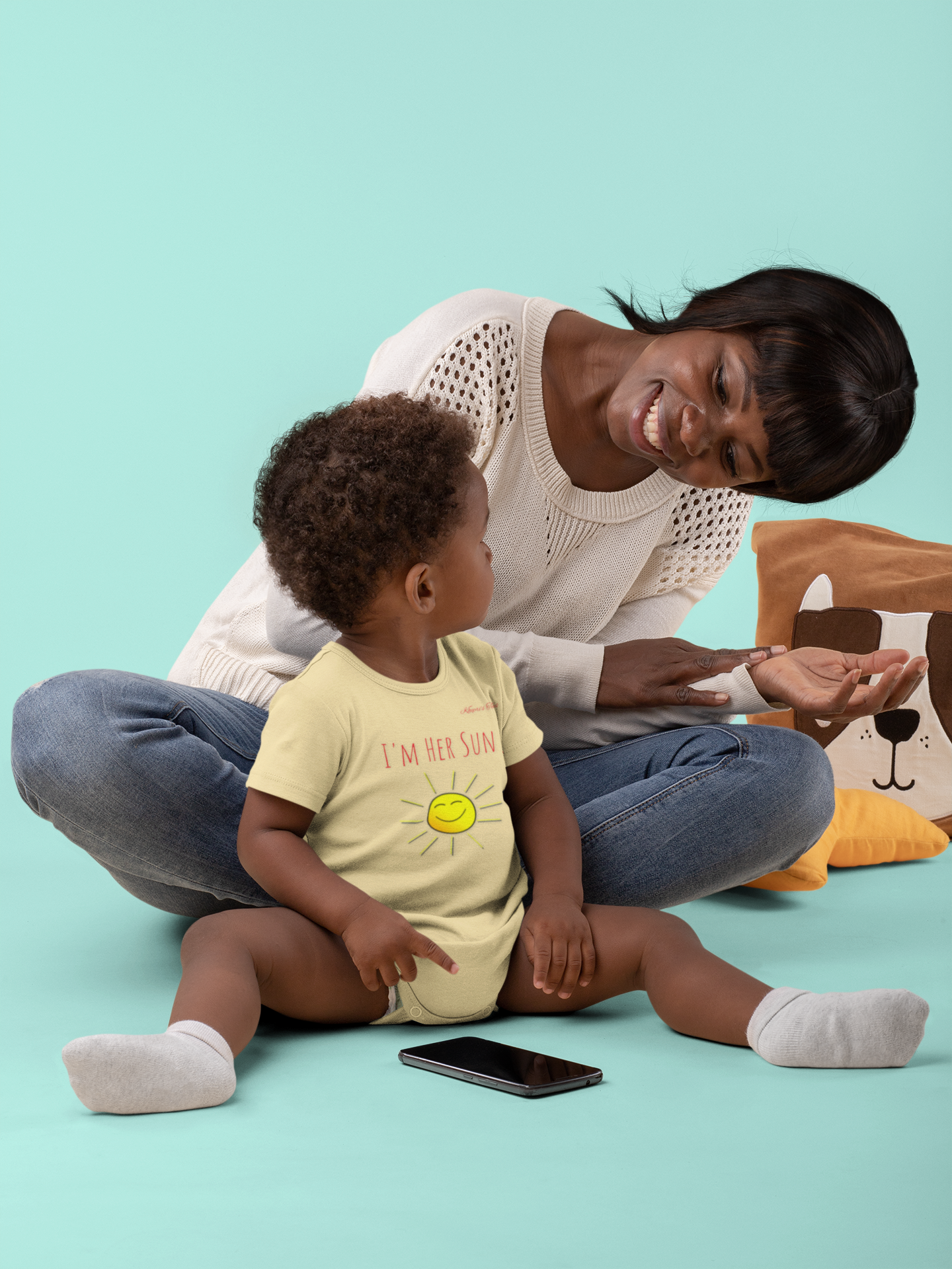 I'm HER Sun-Infant Fine Jersey Bodysuit