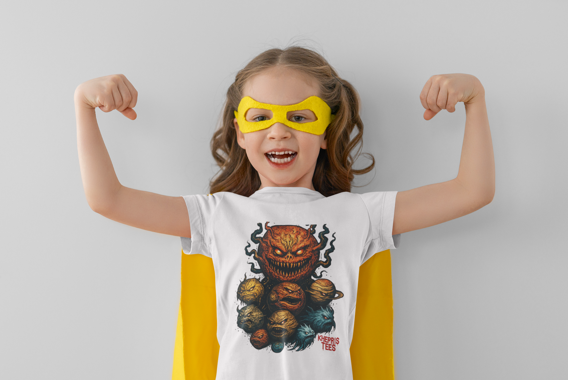 Monsters in Heaven-Toddler Short Sleeve Tee