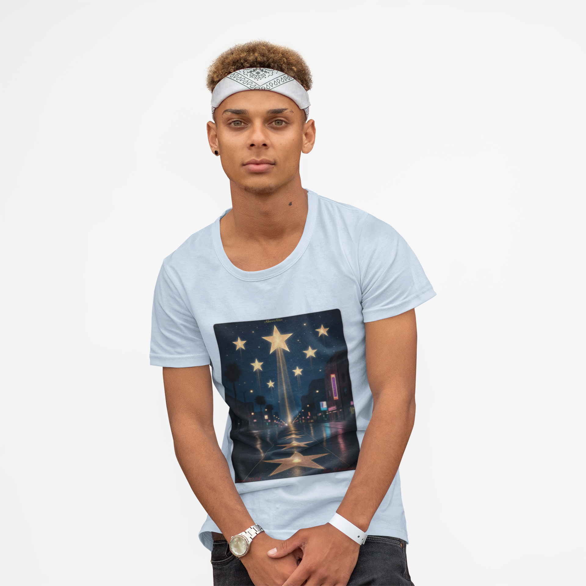 Stars Incarnate T-Shirt, Casual Tee, Graphic T-Shirt, Gift for Him/Her, Festive Apparel, Birthday, Holiday