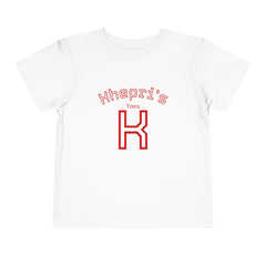 Kid's Khepri's  K Tee Toddler T-Shirt, Fun Playwear for Kids, Birthday Gift, Cute Casual Top, Summer Outfit