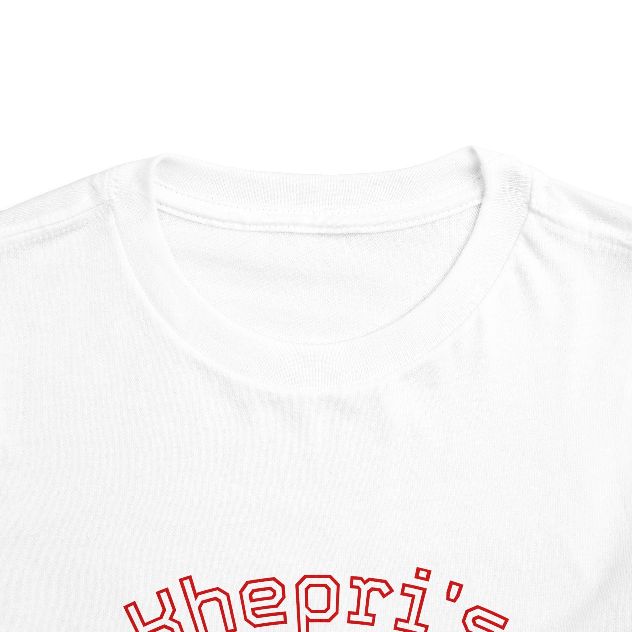 Kid's Khepri's  K Tee Toddler T-Shirt, Fun Playwear for Kids, Birthday Gift, Cute Casual Top, Summer Outfit