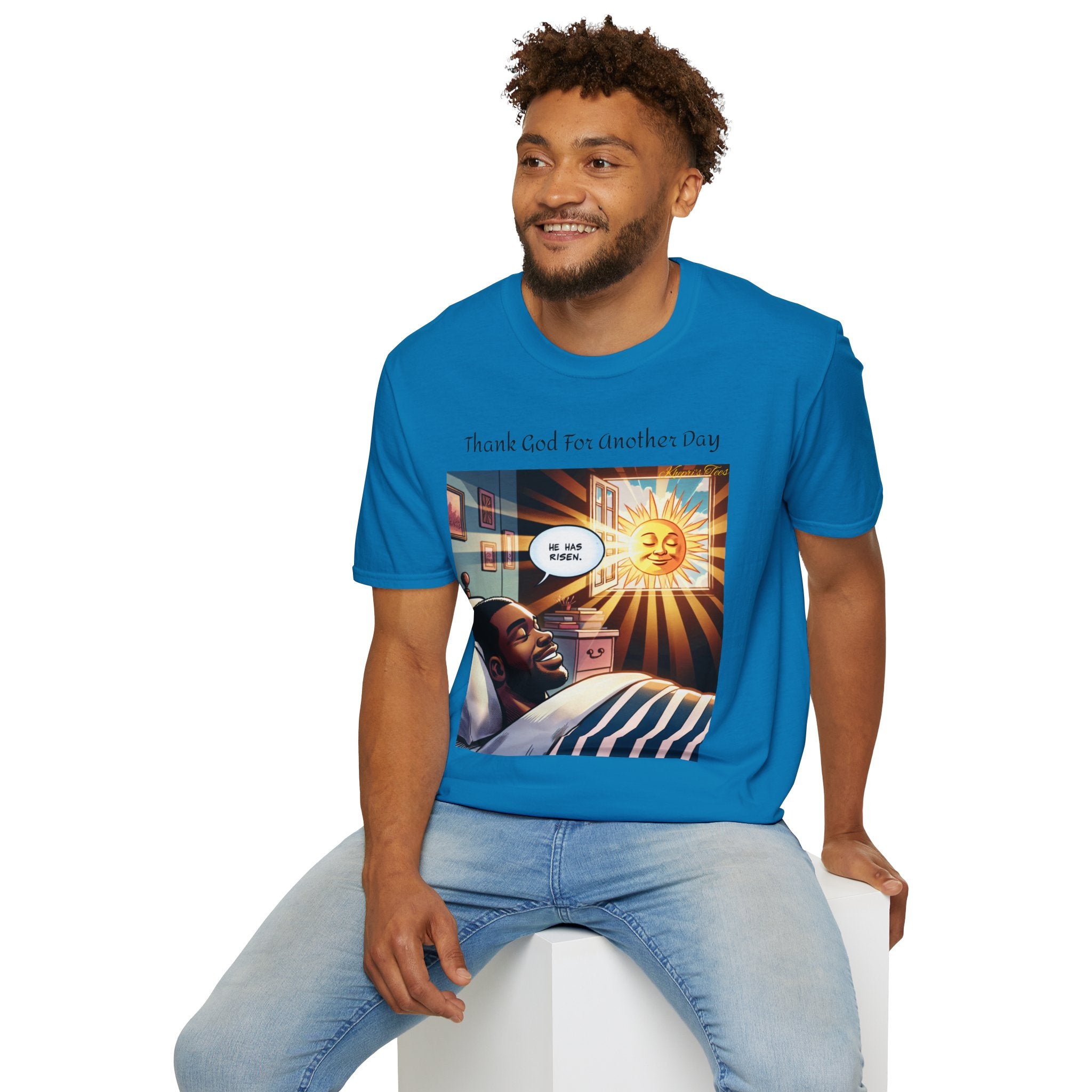 He Has Risen-Unisex Softstyle T-Shirt