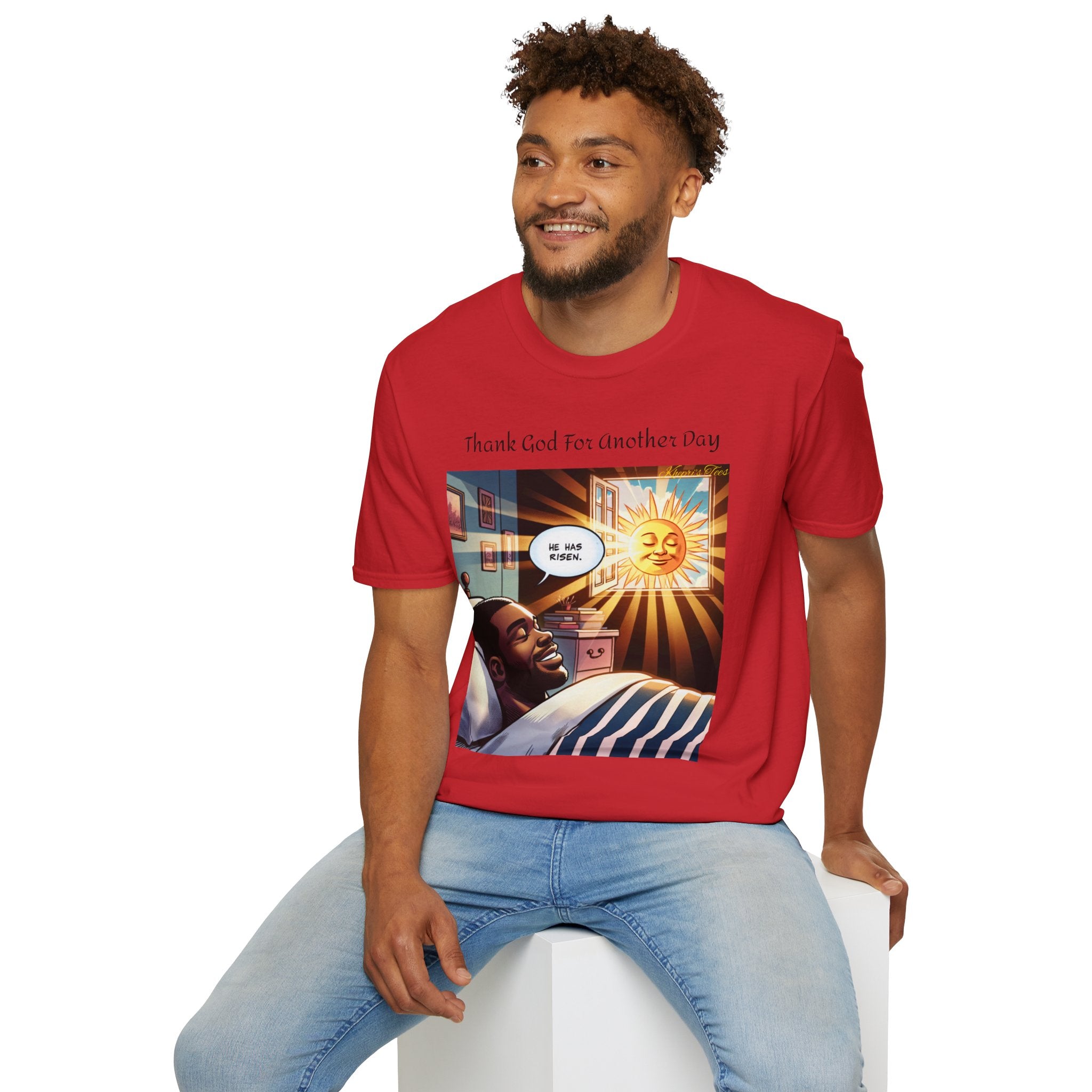 He Has Risen-Unisex Softstyle T-Shirt