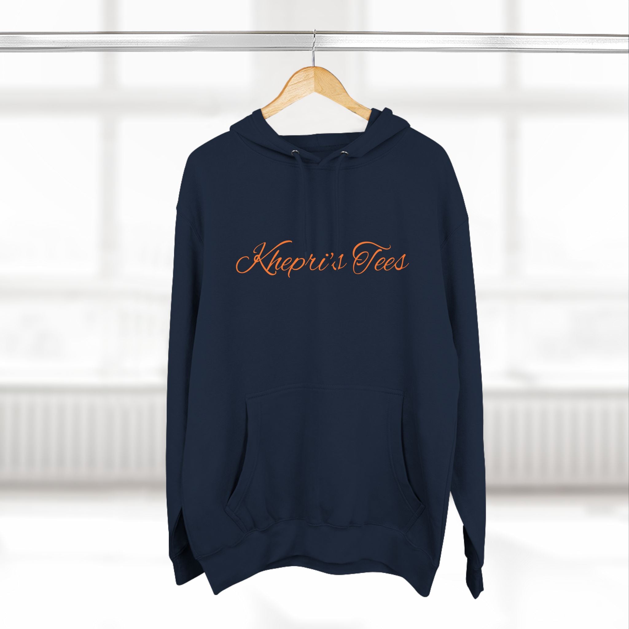 The Creator of Life-Three-Panel Fleece Hoodie
