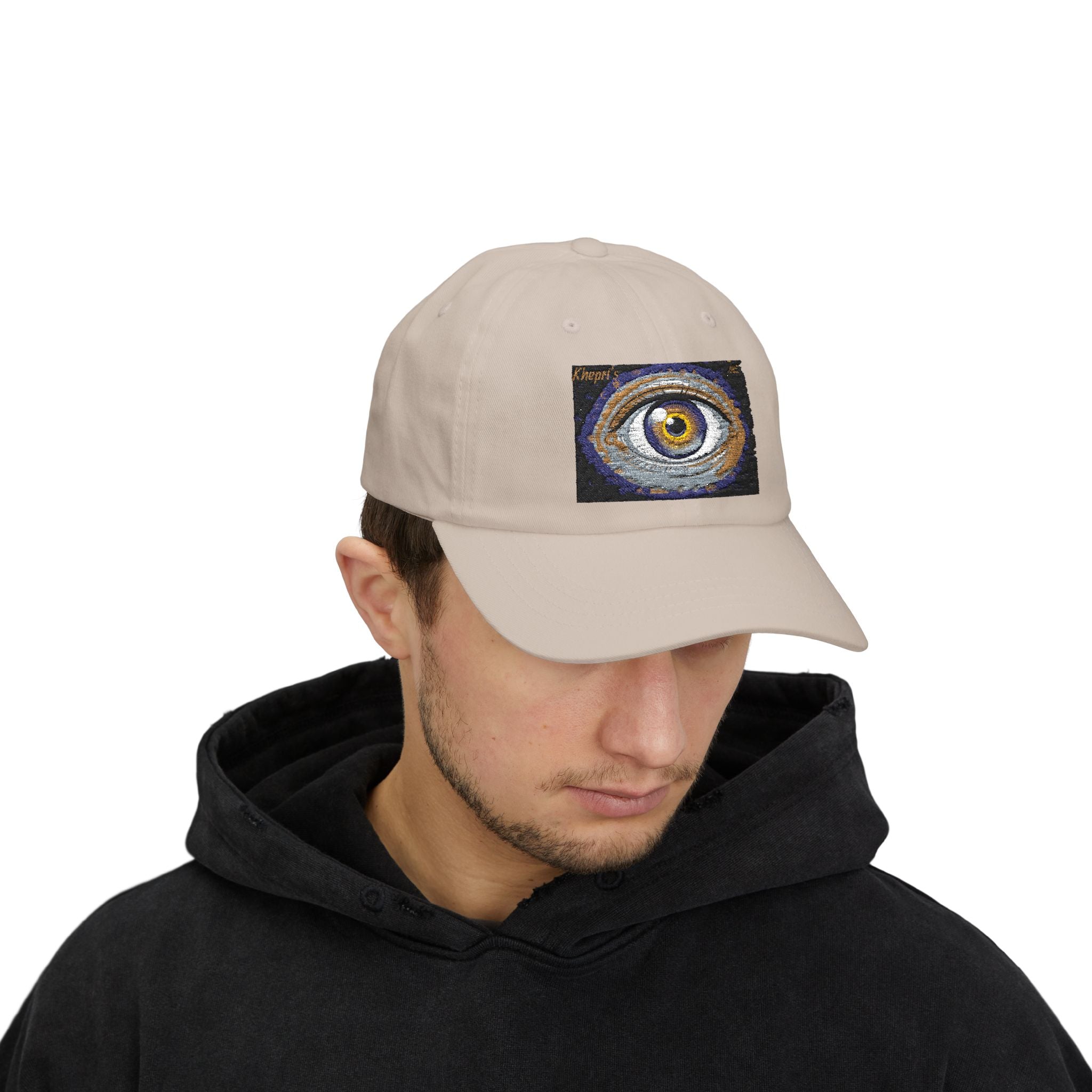 Tri-Eye  Cap,Gift for Conscious Men, Casual Style, Everyday Wear, Adjustable Cap