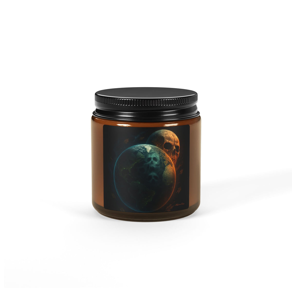 Monster Earth Monster Moon-Halloween  Scented Soy Candle, Autumn Decor, Cozy Home Fragrance, Spooky Gift, Fall Celebration