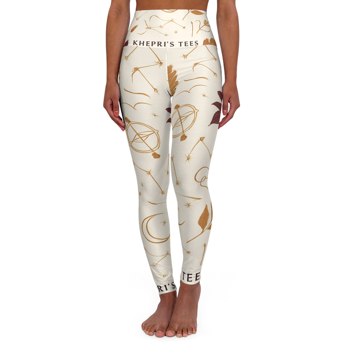 Chic High Waisted Yoga Leggings, Stylish Workout Bottoms, Eco-Friendly Activewear, Perfect for Yoga & Fitness, Trendy Athleisure
