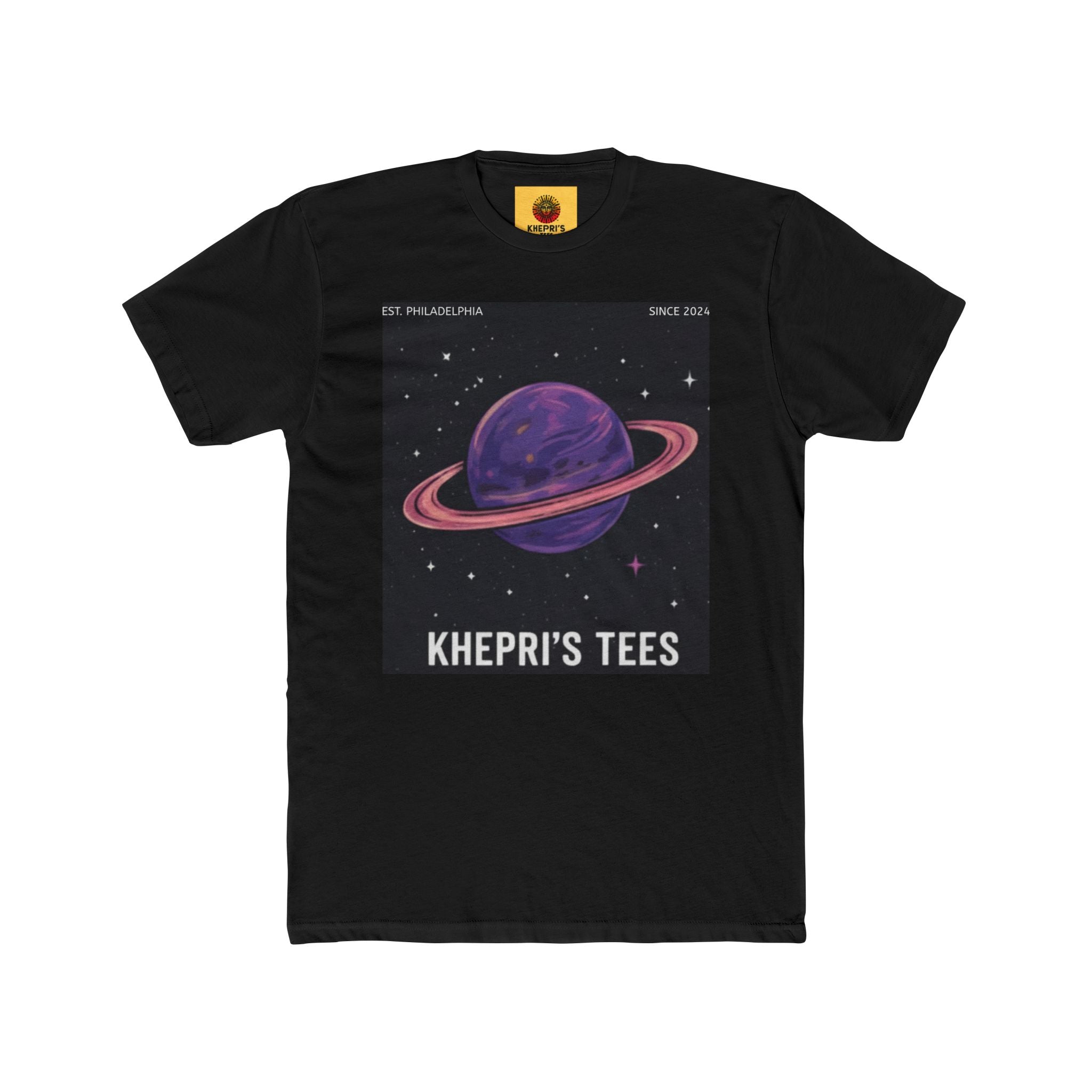 Saturn Space Tee — Vintage Planet Graphic T-Shirt