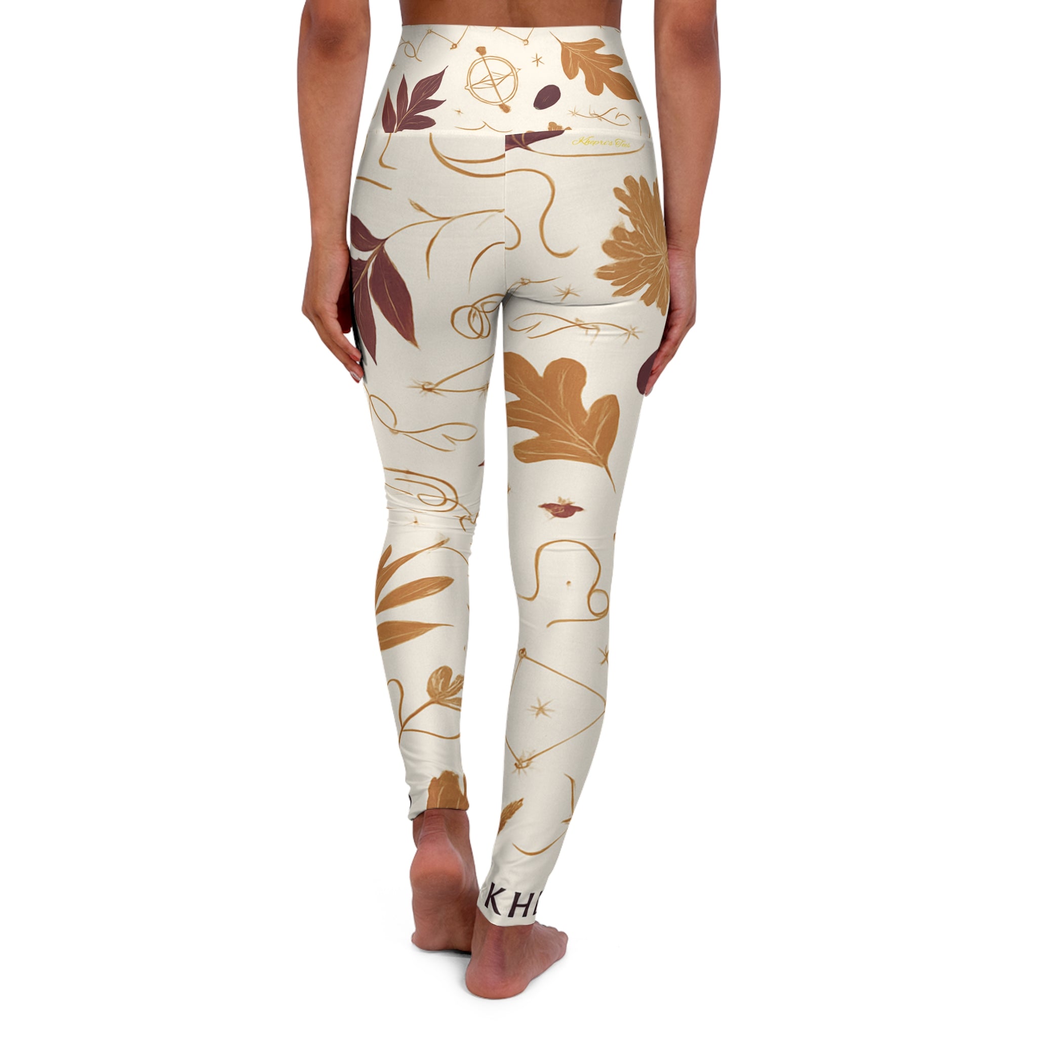 Chic High Waisted Yoga Leggings, Stylish Workout Bottoms, Eco-Friendly Activewear, Perfect for Yoga & Fitness, Trendy Athleisure