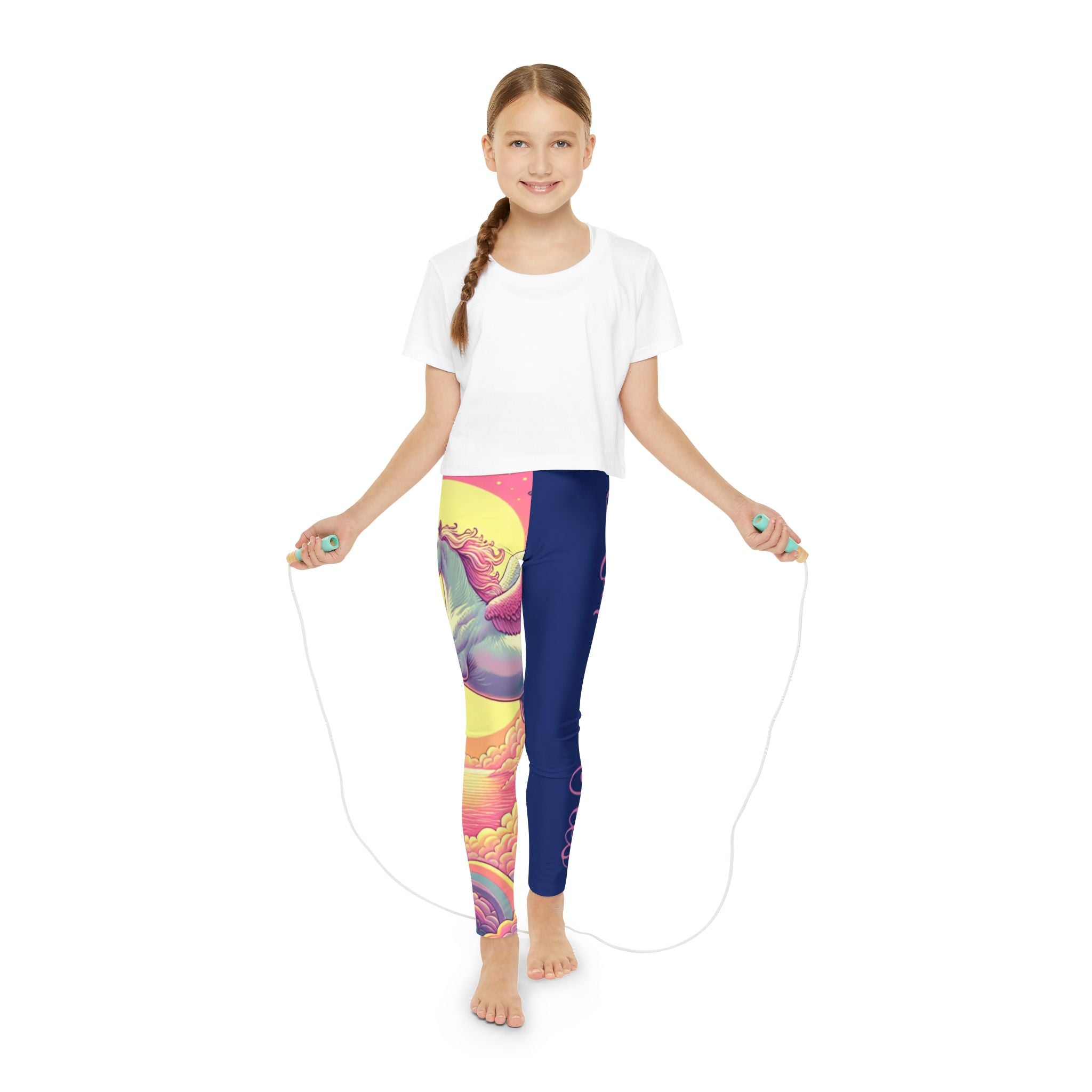 Lunacorn-Youth Full Length Leggings