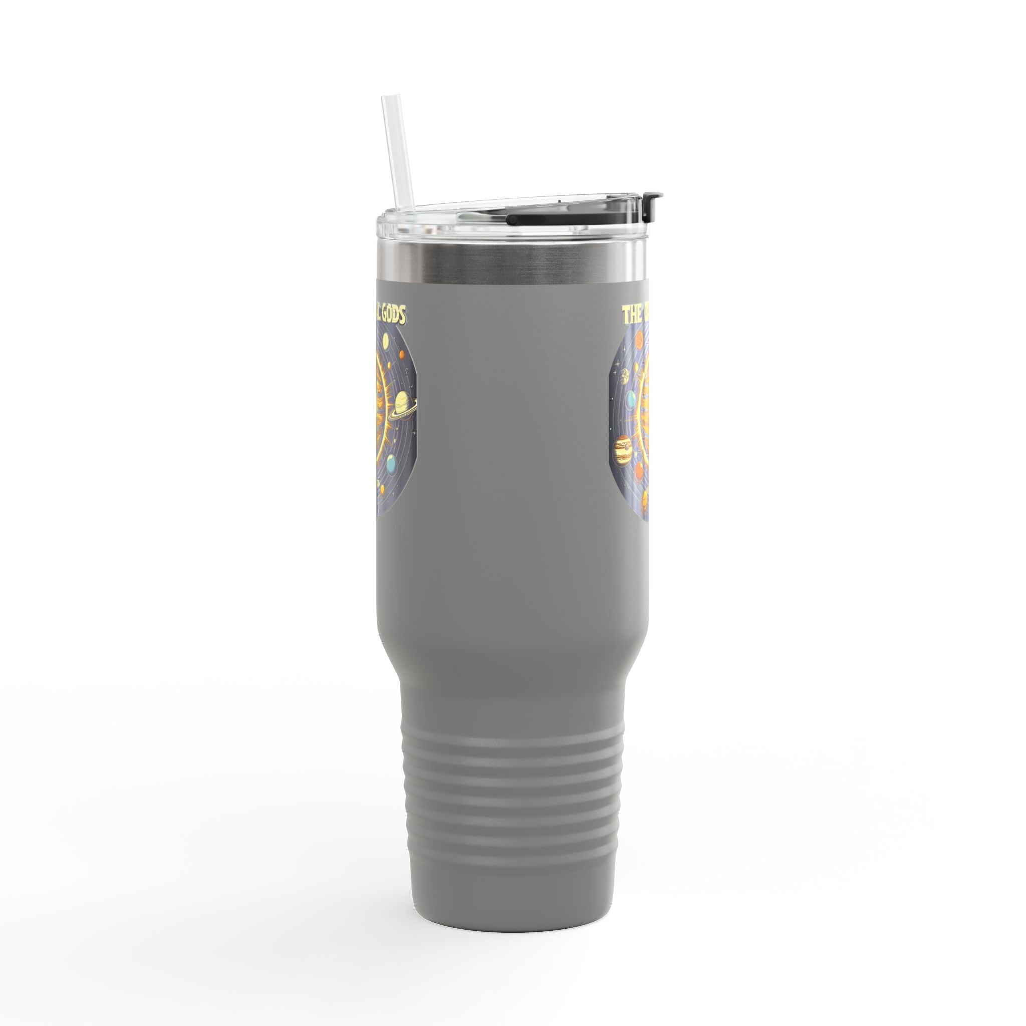 "The Original Gods" 40oz Insulated Travel Mug —Solar System Design