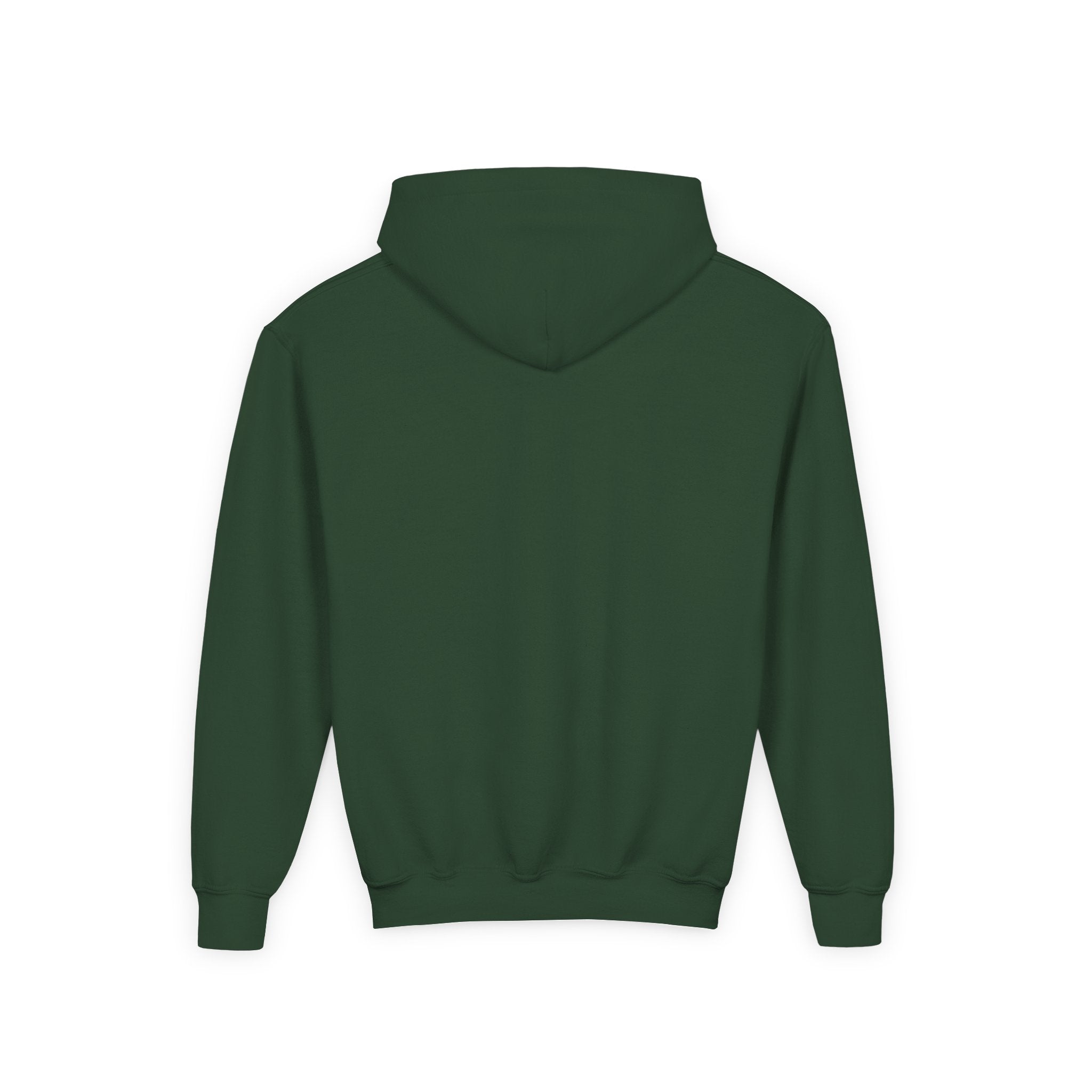 Youth Hoodie — Small Black Solar System Crest Chest Logo, Kids  Graphic Pullover