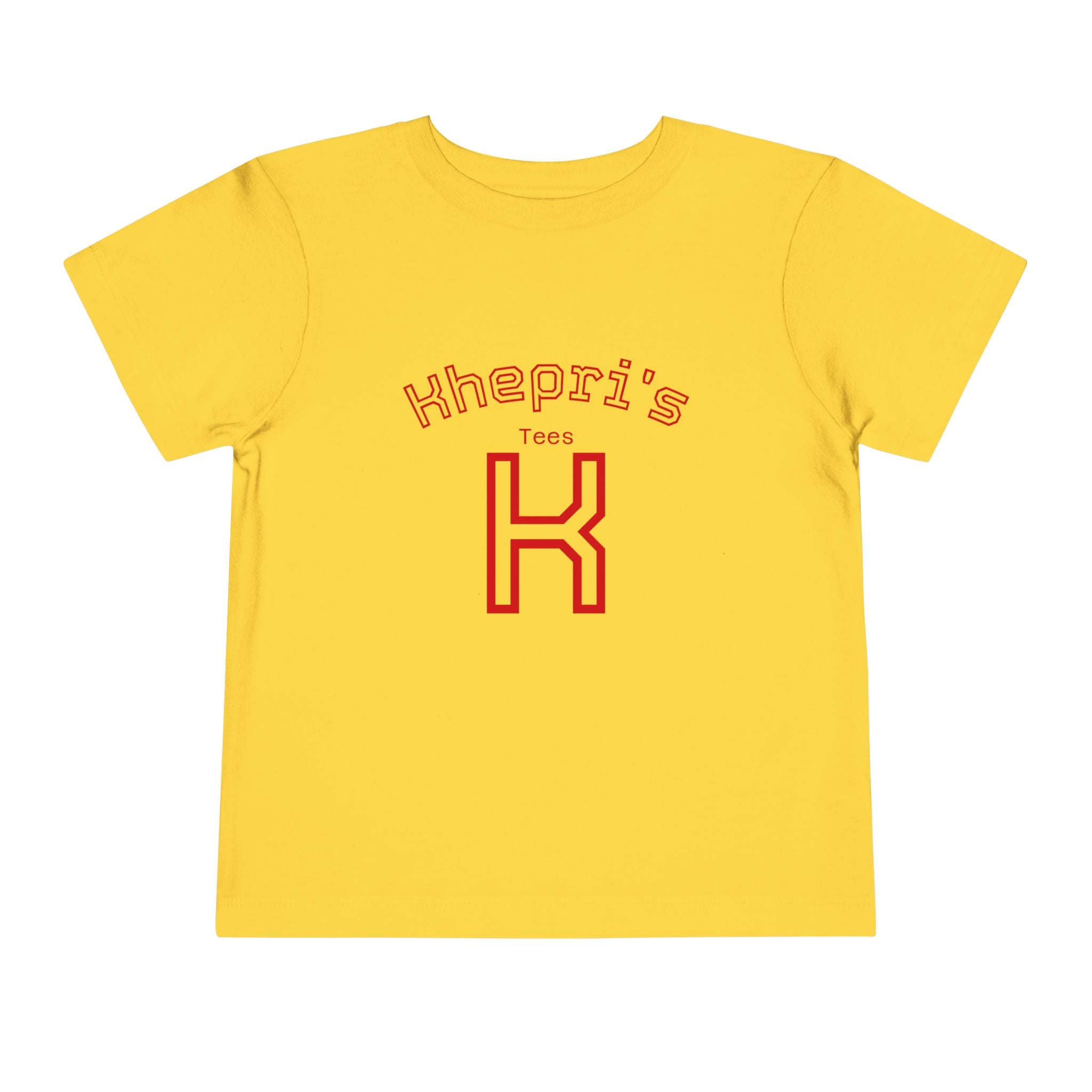 Kid's Khepri's  K Tee Toddler T-Shirt, Fun Playwear for Kids, Birthday Gift, Cute Casual Top, Summer Outfit