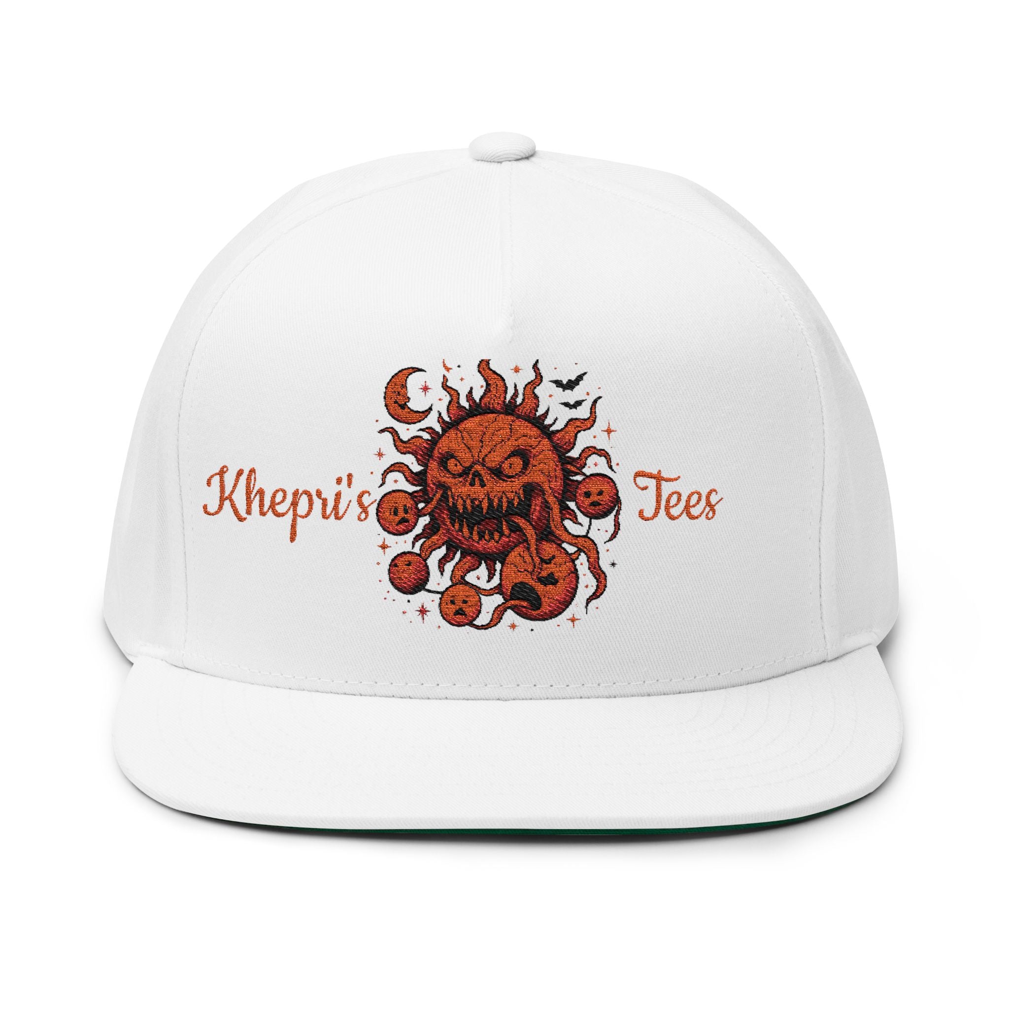 KT Monster Sun Hat-Flat Bill Cap (Embroidery)