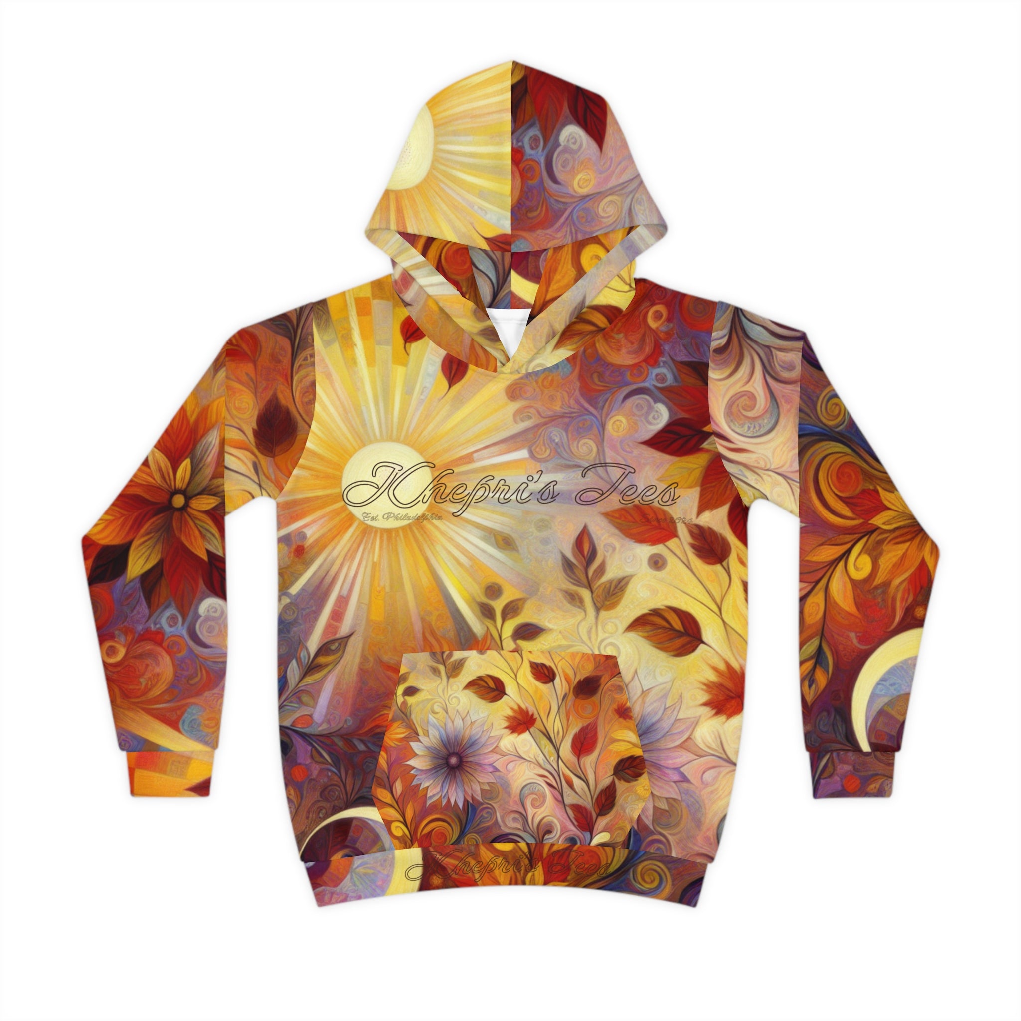 Fall Sun-Children's Hoodie for Trendy Kids - Wear as a Top or Jacket