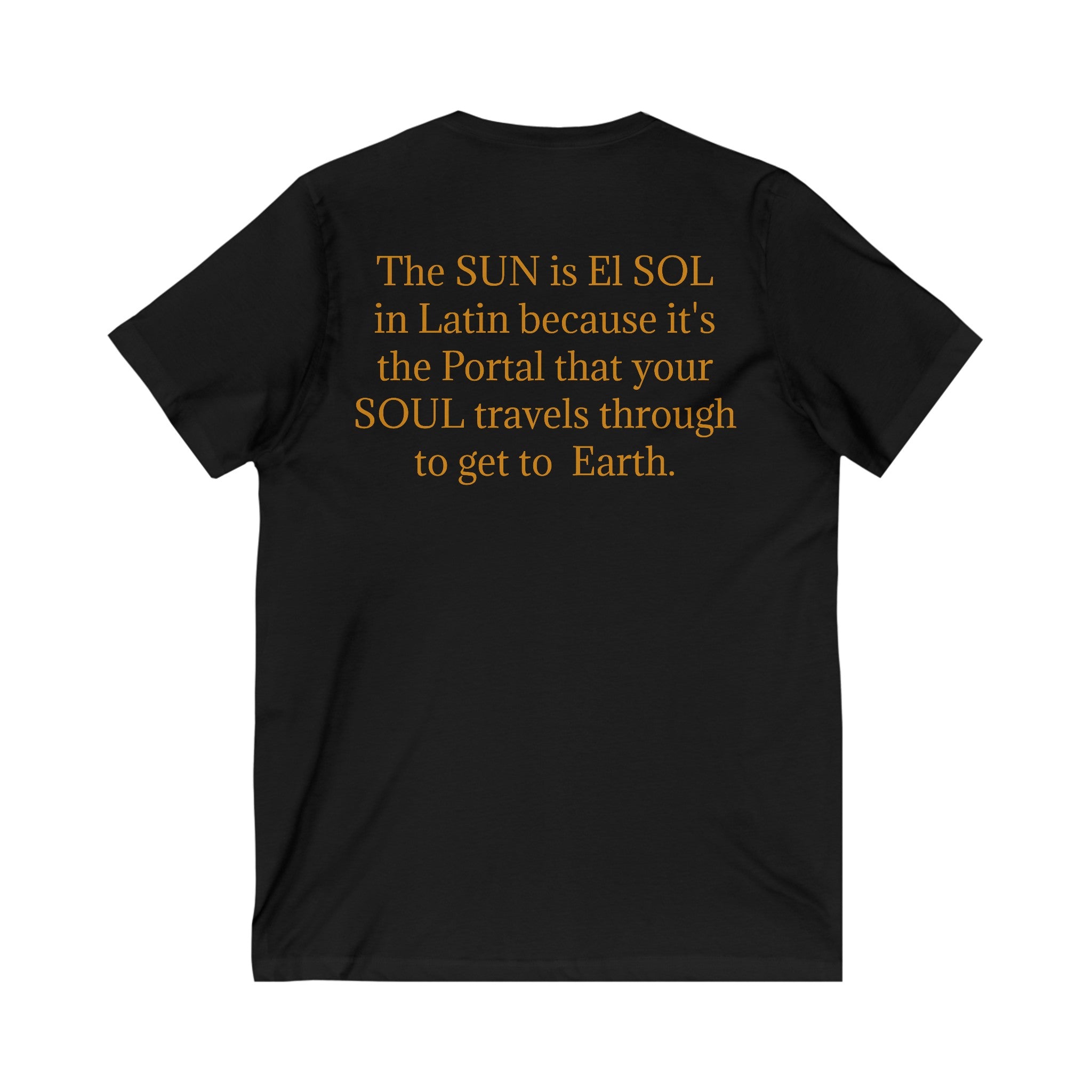 Portal For Souls-Unisex Jersey Short Sleeve V-Neck Tee