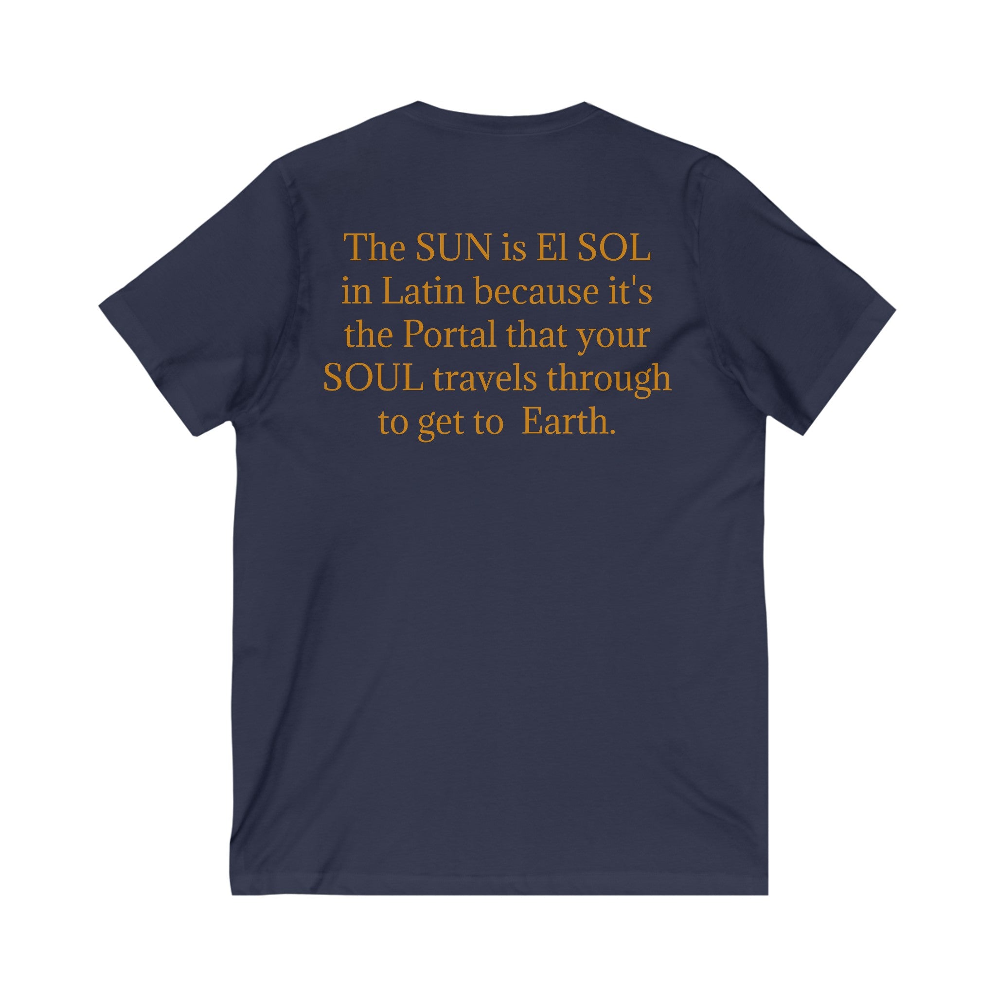 Portal For Souls-Unisex Jersey Short Sleeve V-Neck Tee