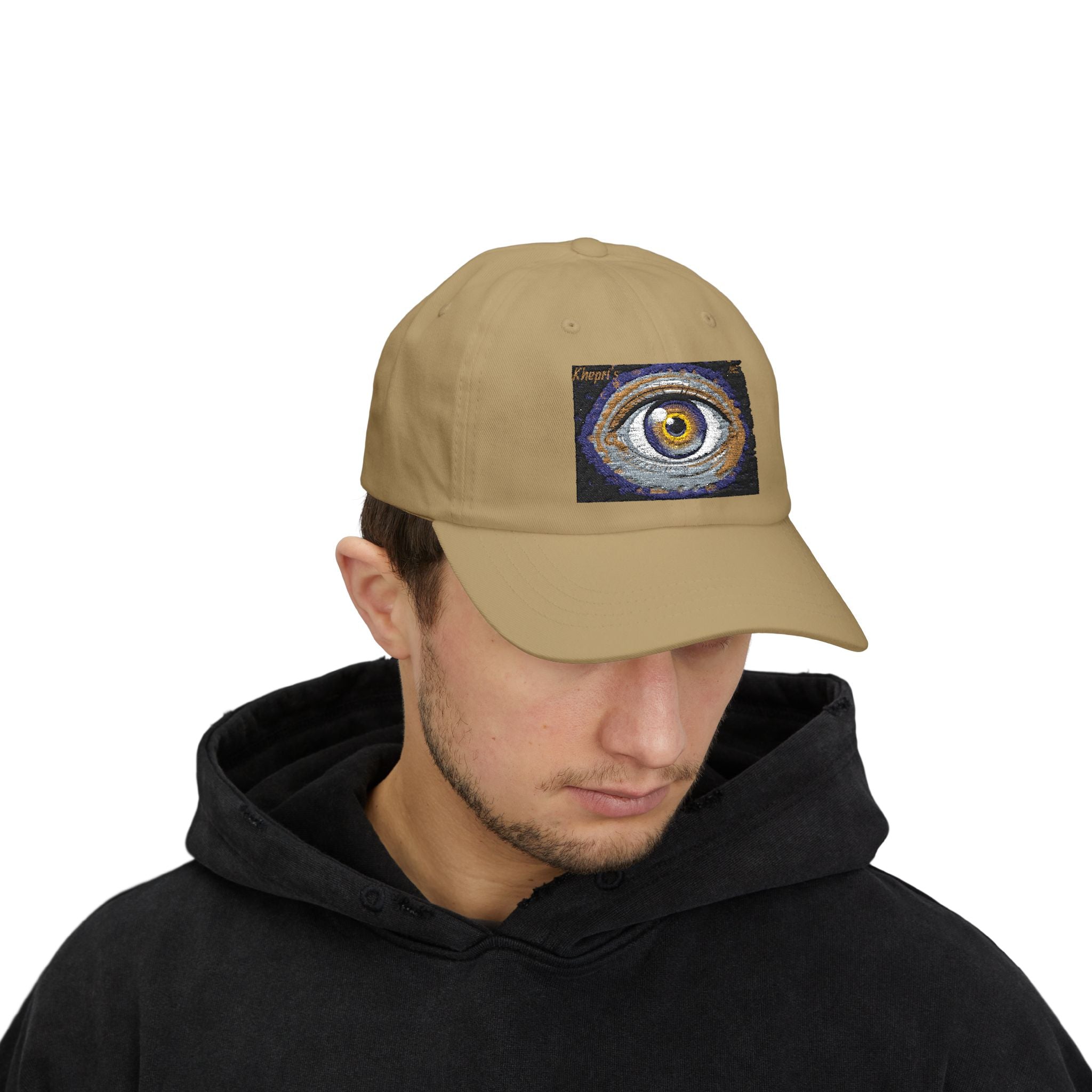 Tri-Eye  Cap,Gift for Conscious Men, Casual Style, Everyday Wear, Adjustable Cap