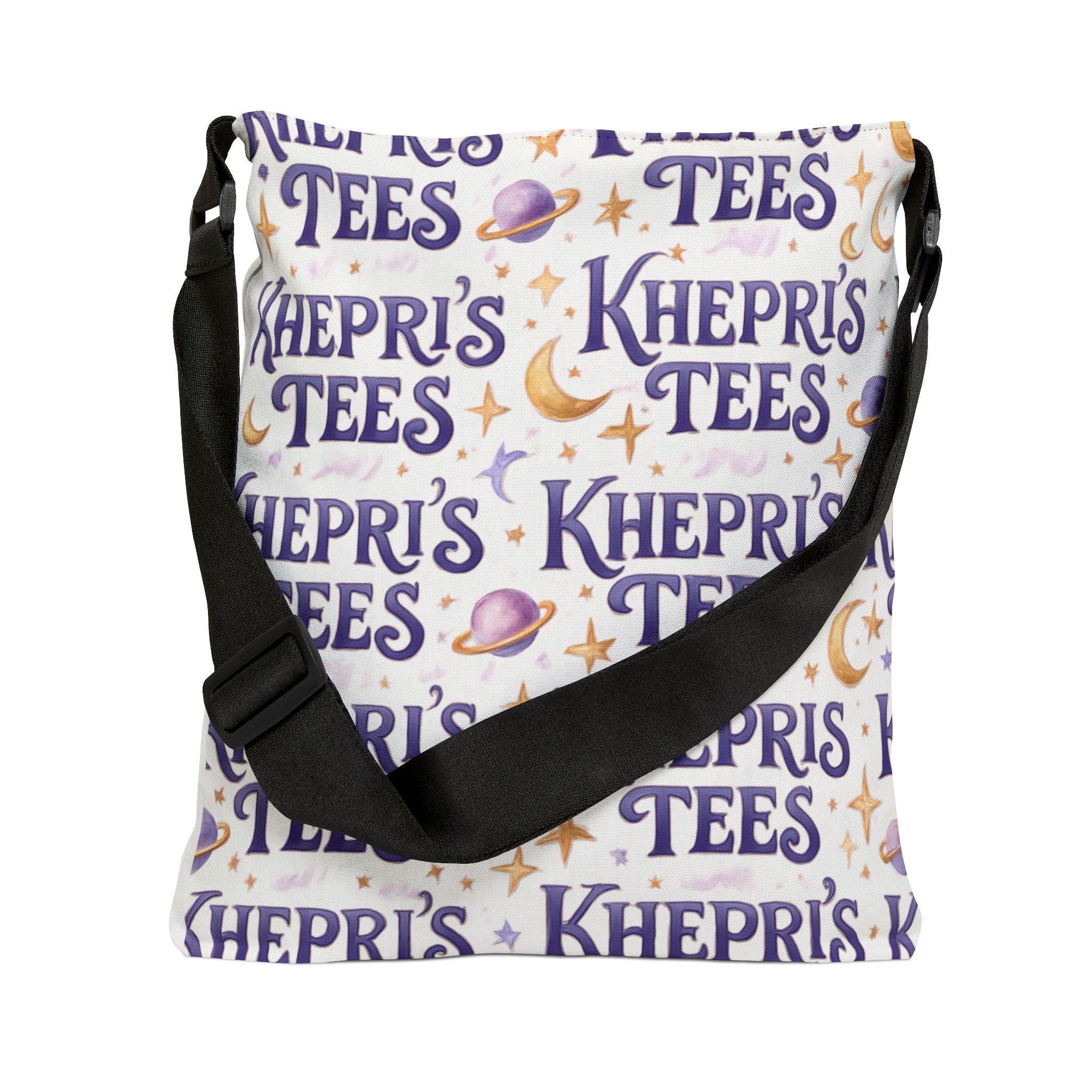 Khepri's Tees Cosmic Logo Adjustable Tote Bag