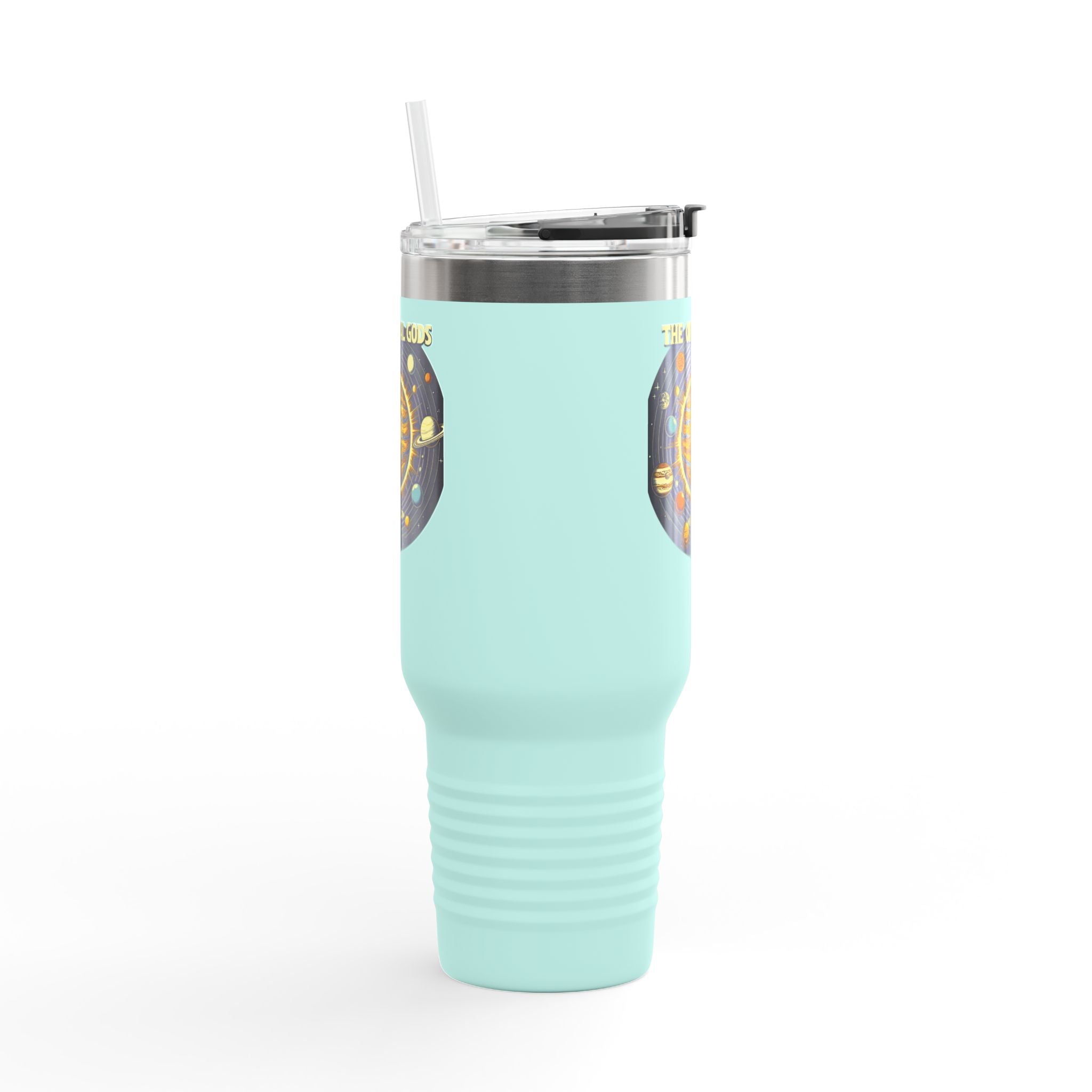 "The Original Gods" 40oz Insulated Travel Mug —Solar System Design