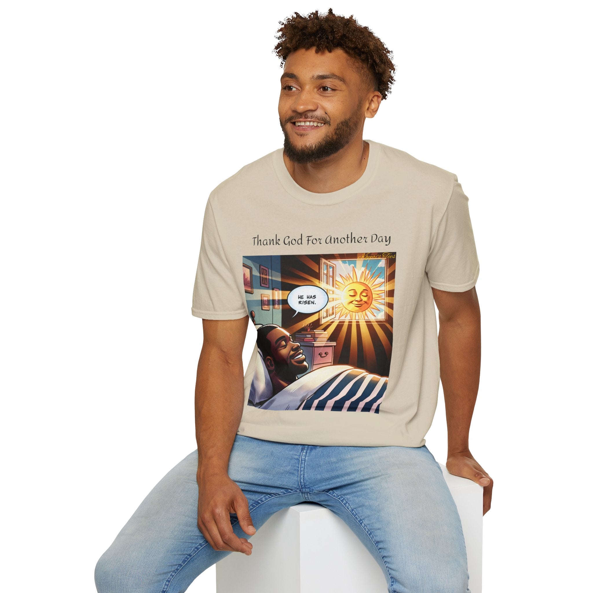 He Has Risen-Unisex Softstyle T-Shirt
