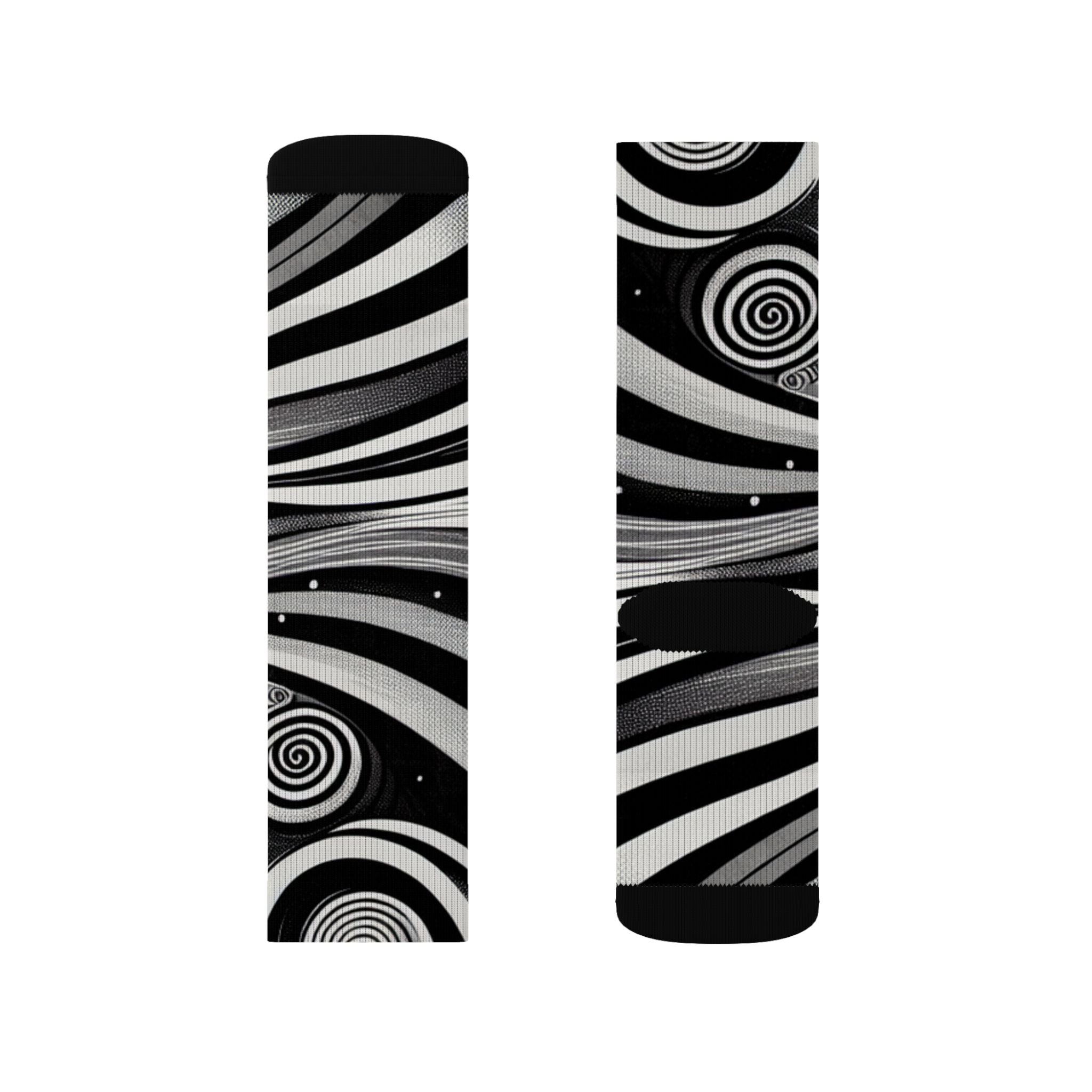 Blaq Stars- Socks, Unique Sublimation Socks for Astronomers, Gift for Space Lovers, Black and White Starry Design, Stylish [...]