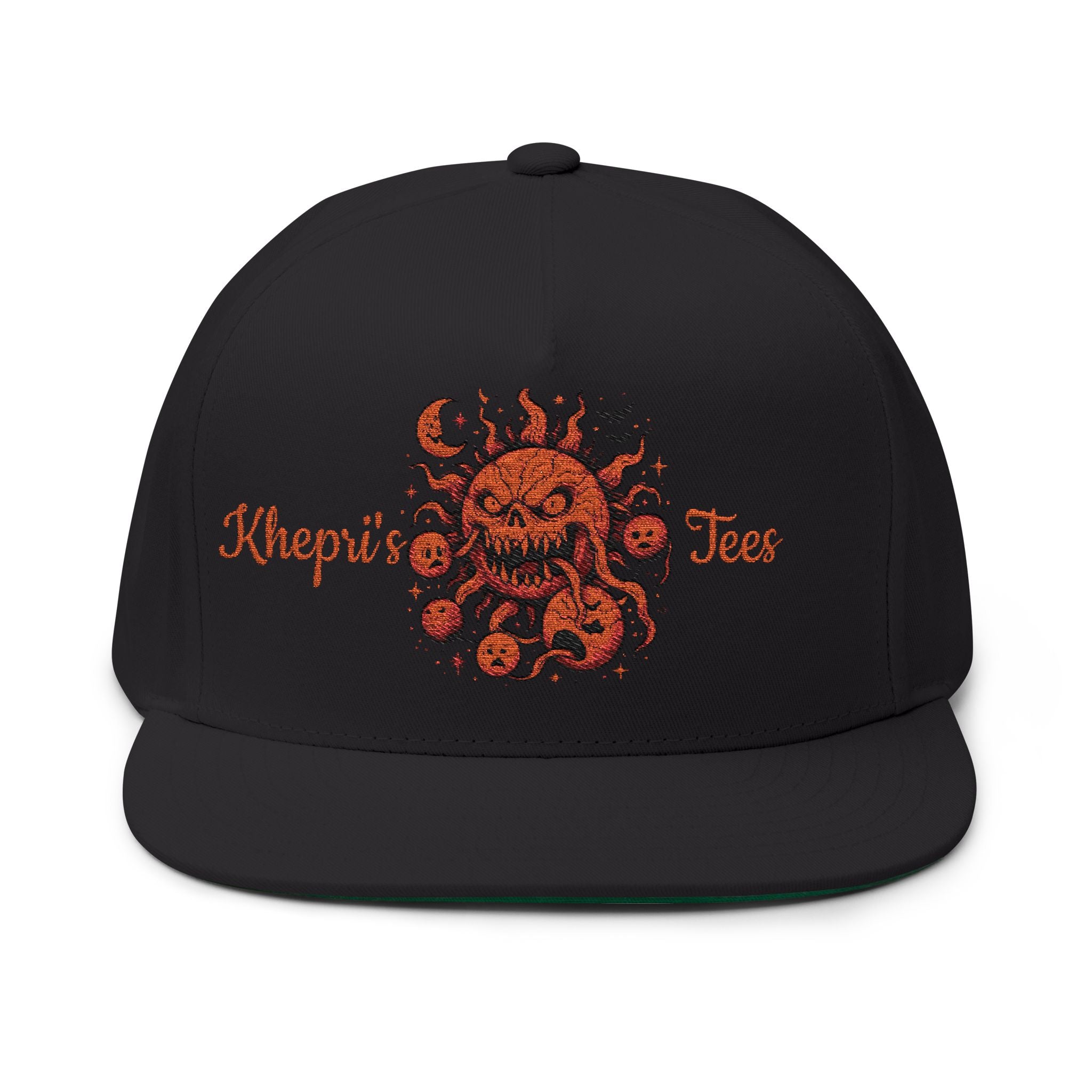 KT Monster Sun Hat-Flat Bill Cap (Embroidery)
