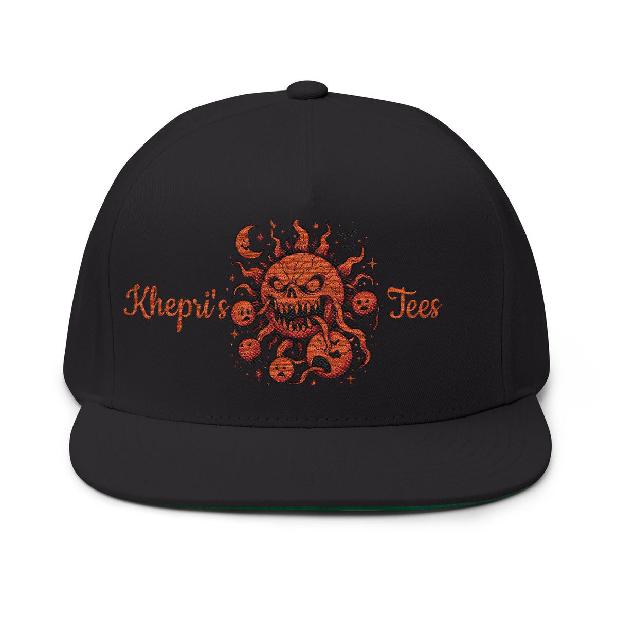 KT Monster Sun Hat-Flat Bill Cap (Embroidery)