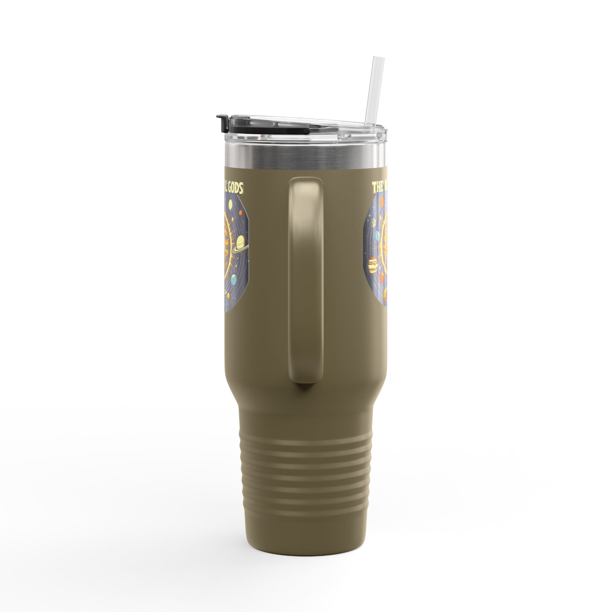 "The Original Gods" 40oz Insulated Travel Mug —Solar System Design