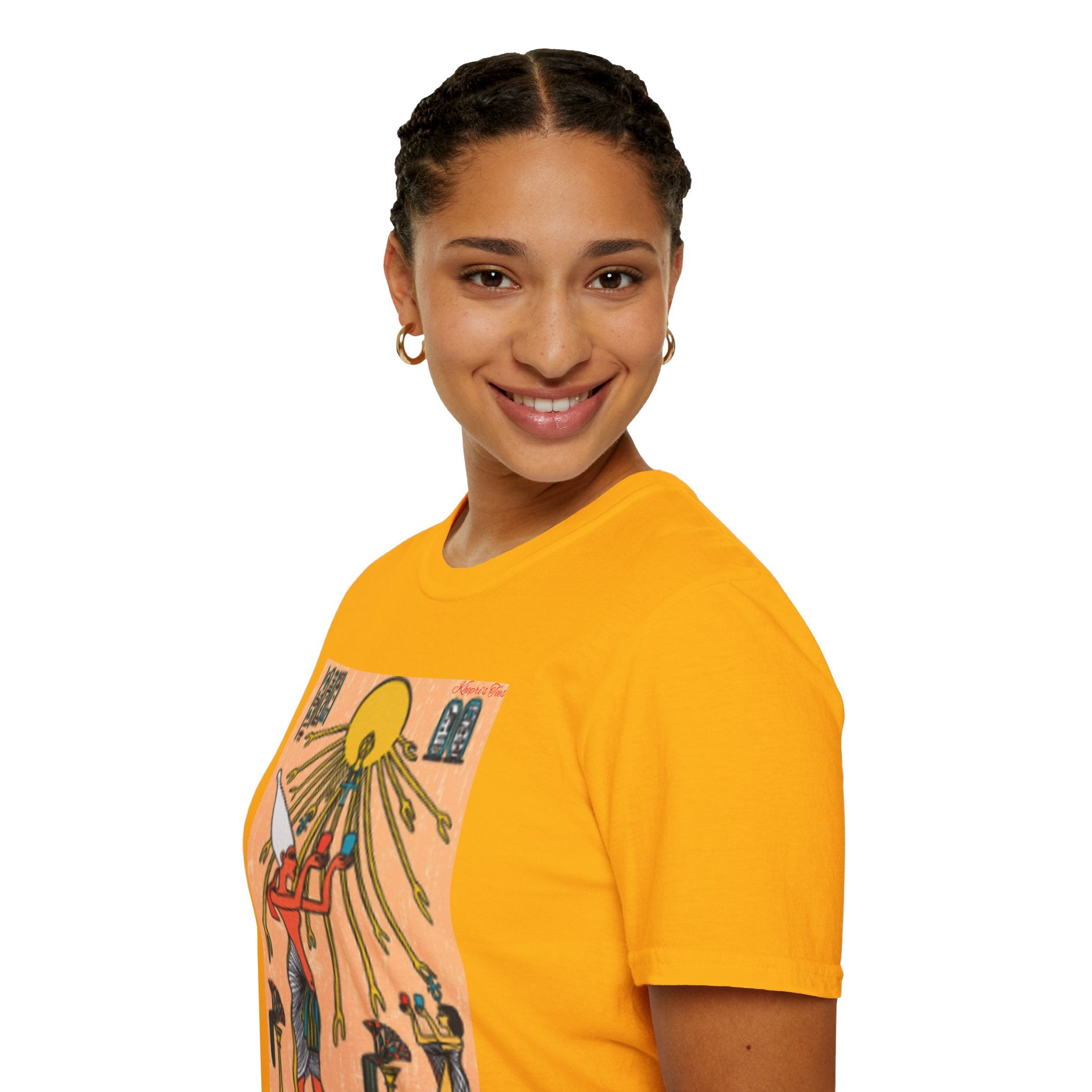 Ahken's Aten Sun Disc T-Shirt — Ahkenaten Pharaoh Solar Creator Tribute