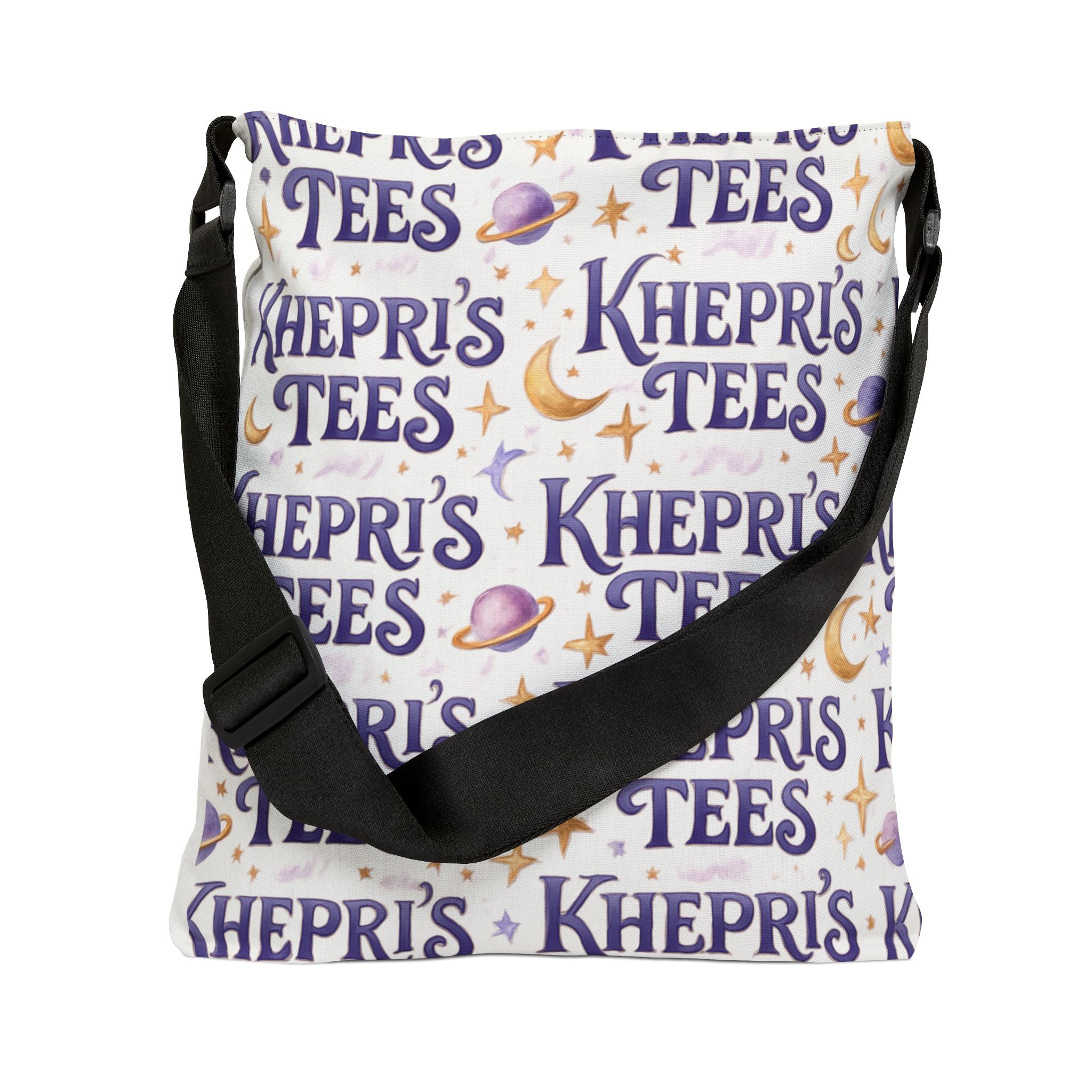 Khepri's Tees Cosmic Logo Adjustable Tote Bag