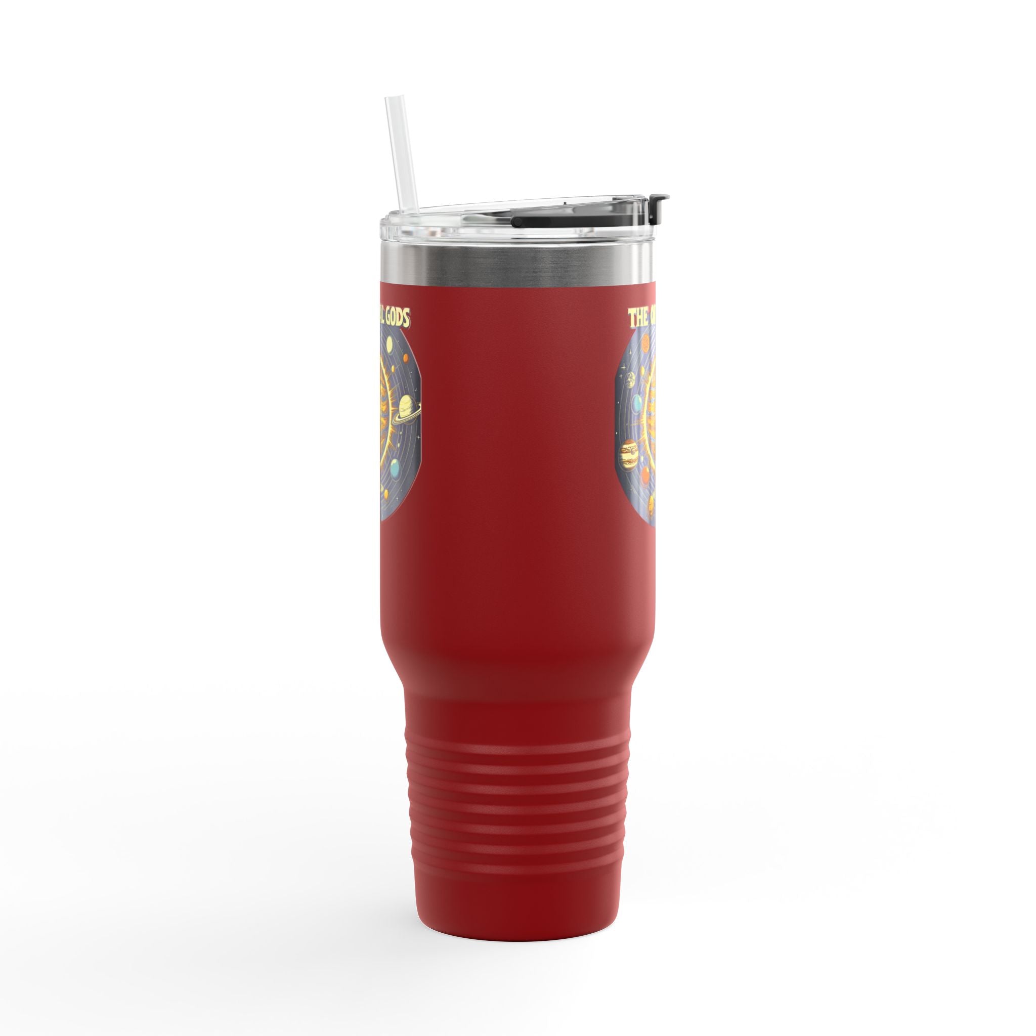 "The Original Gods" 40oz Insulated Travel Mug —Solar System Design