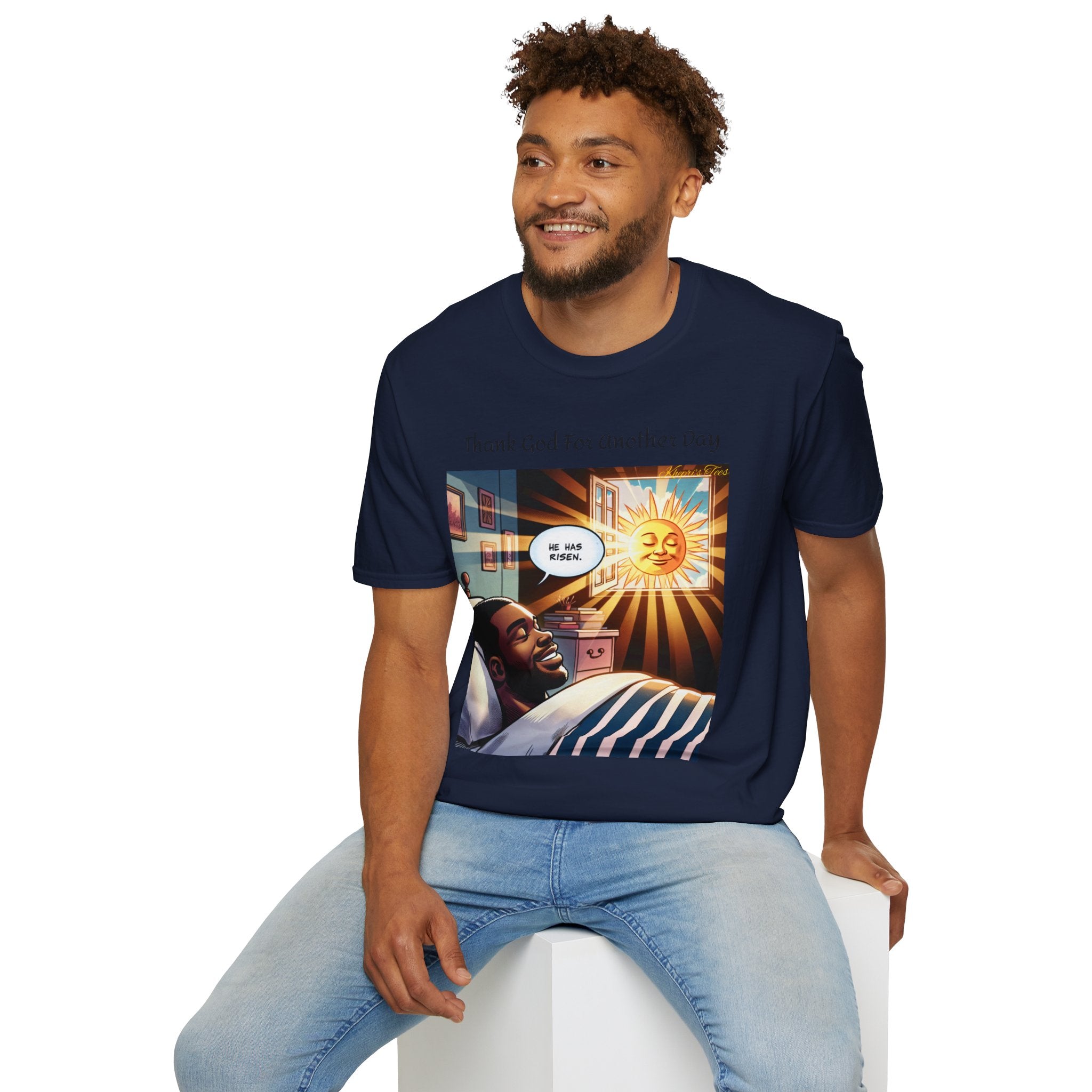 He Has Risen-Unisex Softstyle T-Shirt
