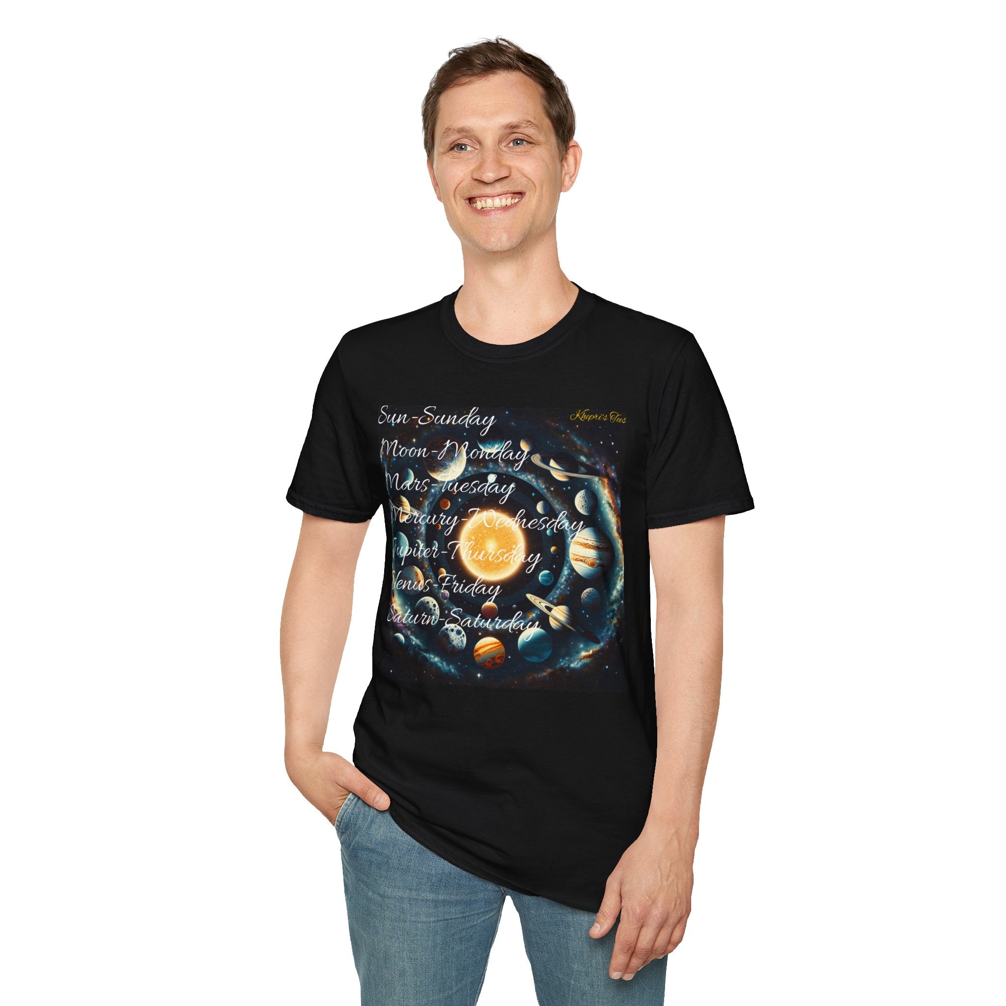 Days of the Planets-Unisex Softstyle T-Shirt